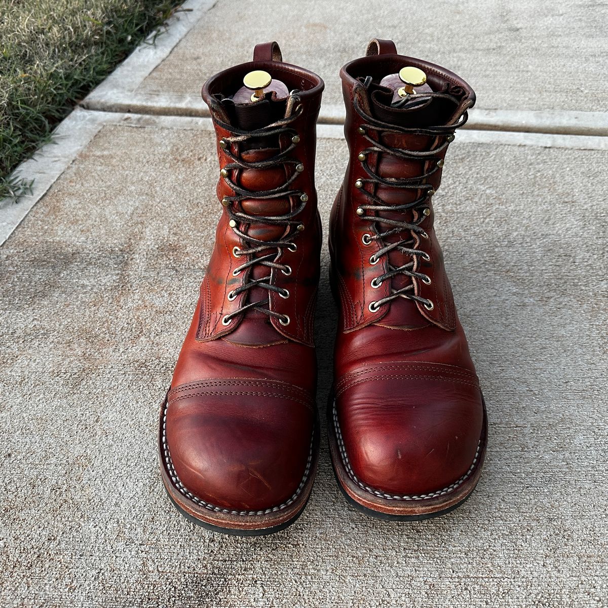 Photo by rnhathaway on December 2, 2024 of the Nicks MTO in Wickett & Craig Tan Oiled Latigo.