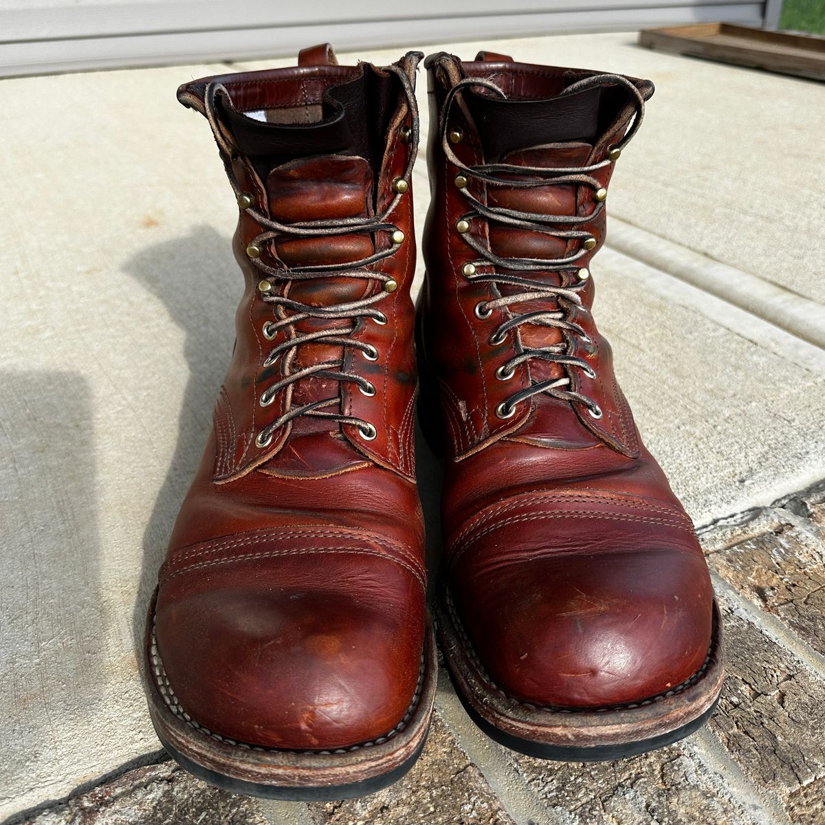 Photo by rnhathaway on April 1, 2025 of the Nicks MTO in Wickett & Craig Tan Oiled Latigo.