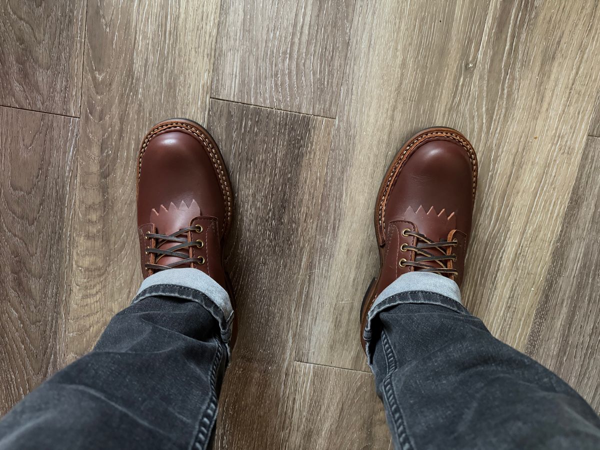 Photo by tommy.capicola on June 19, 2026 of the White's Farmer/Rancher in Seidel Red Dog Oil Tan.