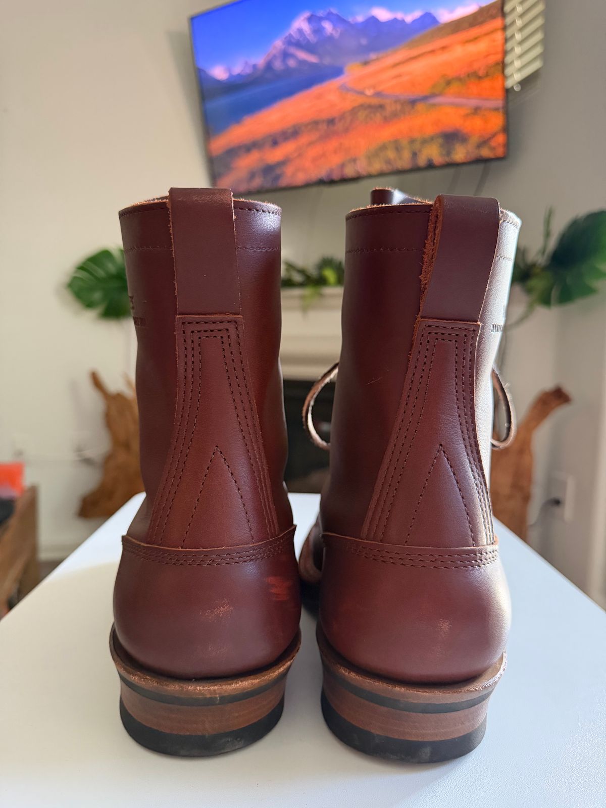 Photo by tommy.capicola on June 27, 2026 of the White's Farmer/Rancher in Seidel Red Dog Oil Tan.