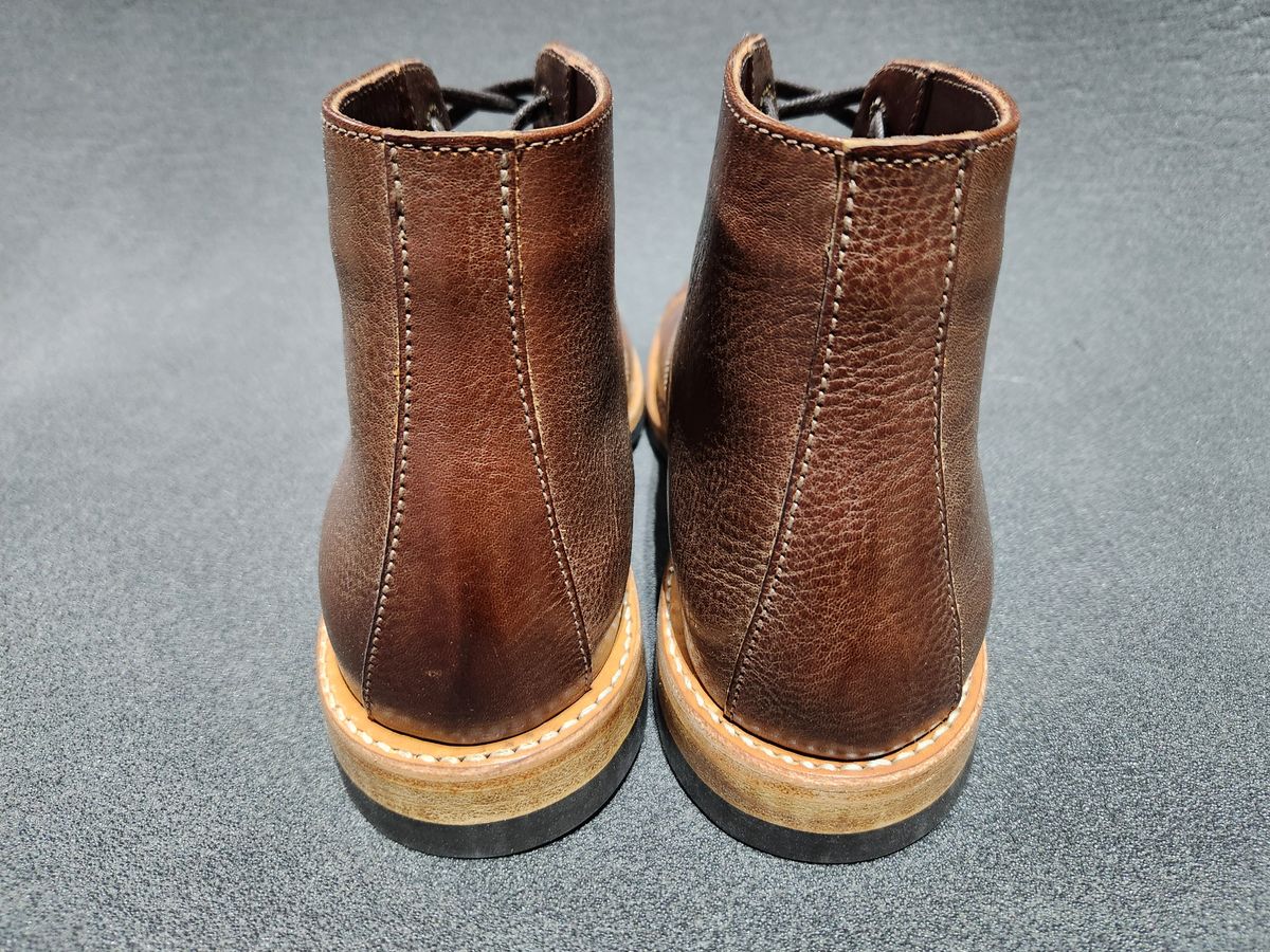 Photo by spyder550 on October 2, 2024 of the Oak Street Bootmakers Lakeshore Jump Boot in Badalassi Carlo Garret Cotto.