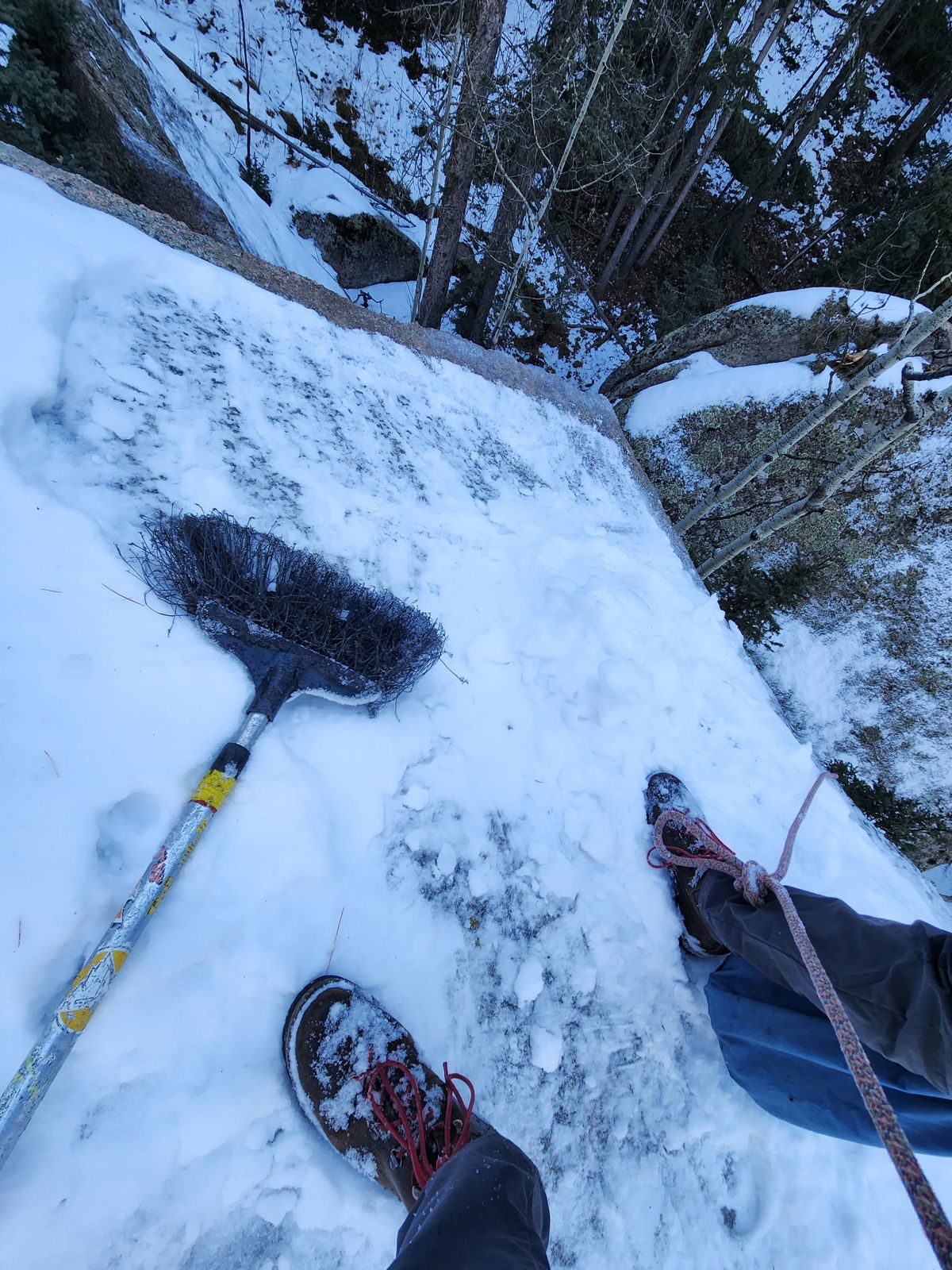 Photo by spyder550 on December 14, 2025 of the Valli Shoes Anfibio Model 075 in Italian Greased Cowhide.