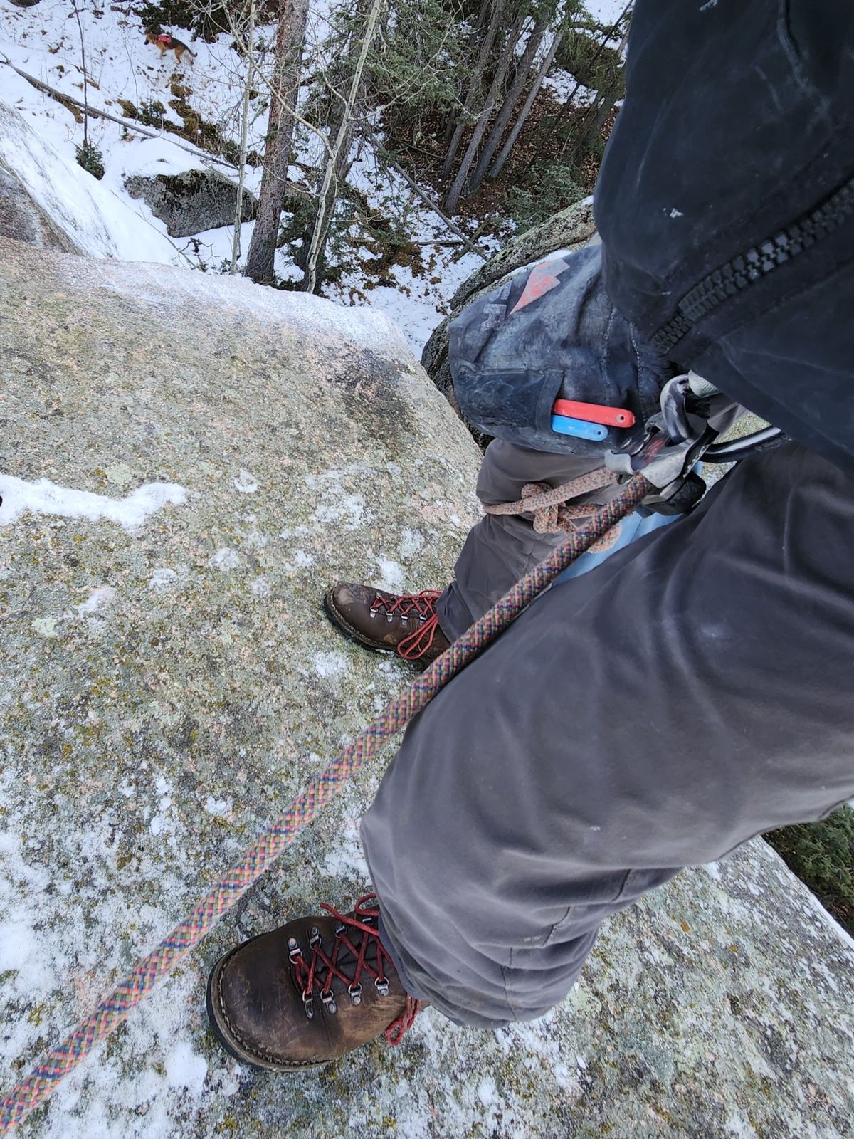 Photo by spyder550 on December 14, 2025 of the Valli Shoes Anfibio Model 075 in Italian Greased Cowhide.