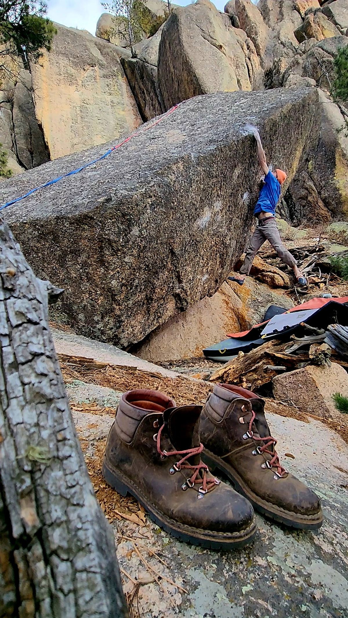 Photo by spyder550 on March 1, 2026 of the Valli Shoes Anfibio Model 075 in Italian Greased Cowhide.