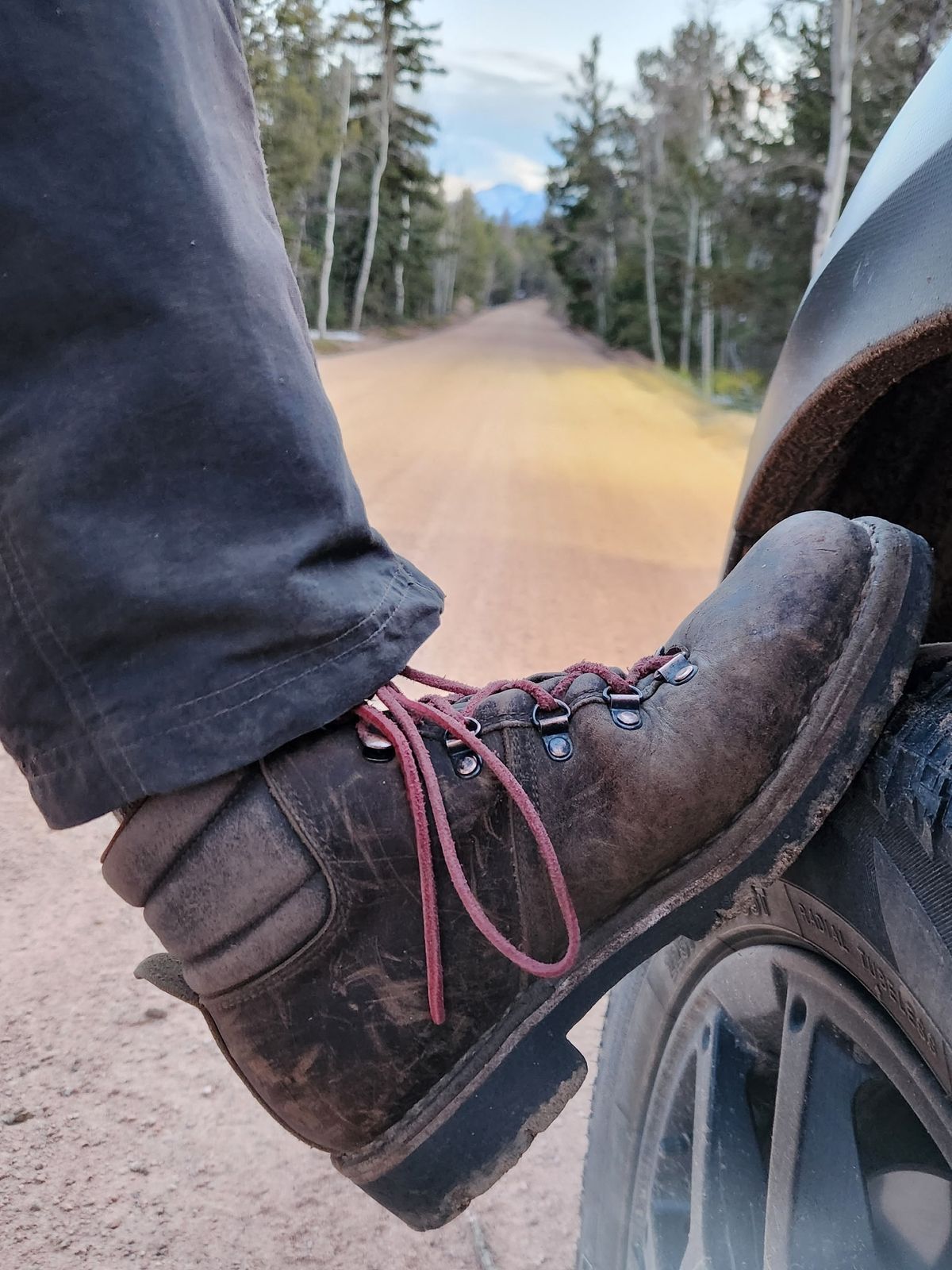 Photo by spyder550 on March 14, 2026 of the Valli Shoes Anfibio Model 075 in Italian Greased Cowhide.