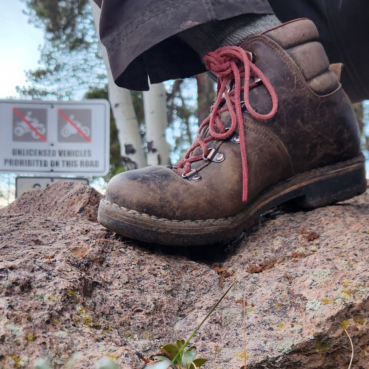Photo by spyder550 on March 14, 2026 of the Valli Shoes Anfibio Model 075 in Italian Greased Cowhide.
