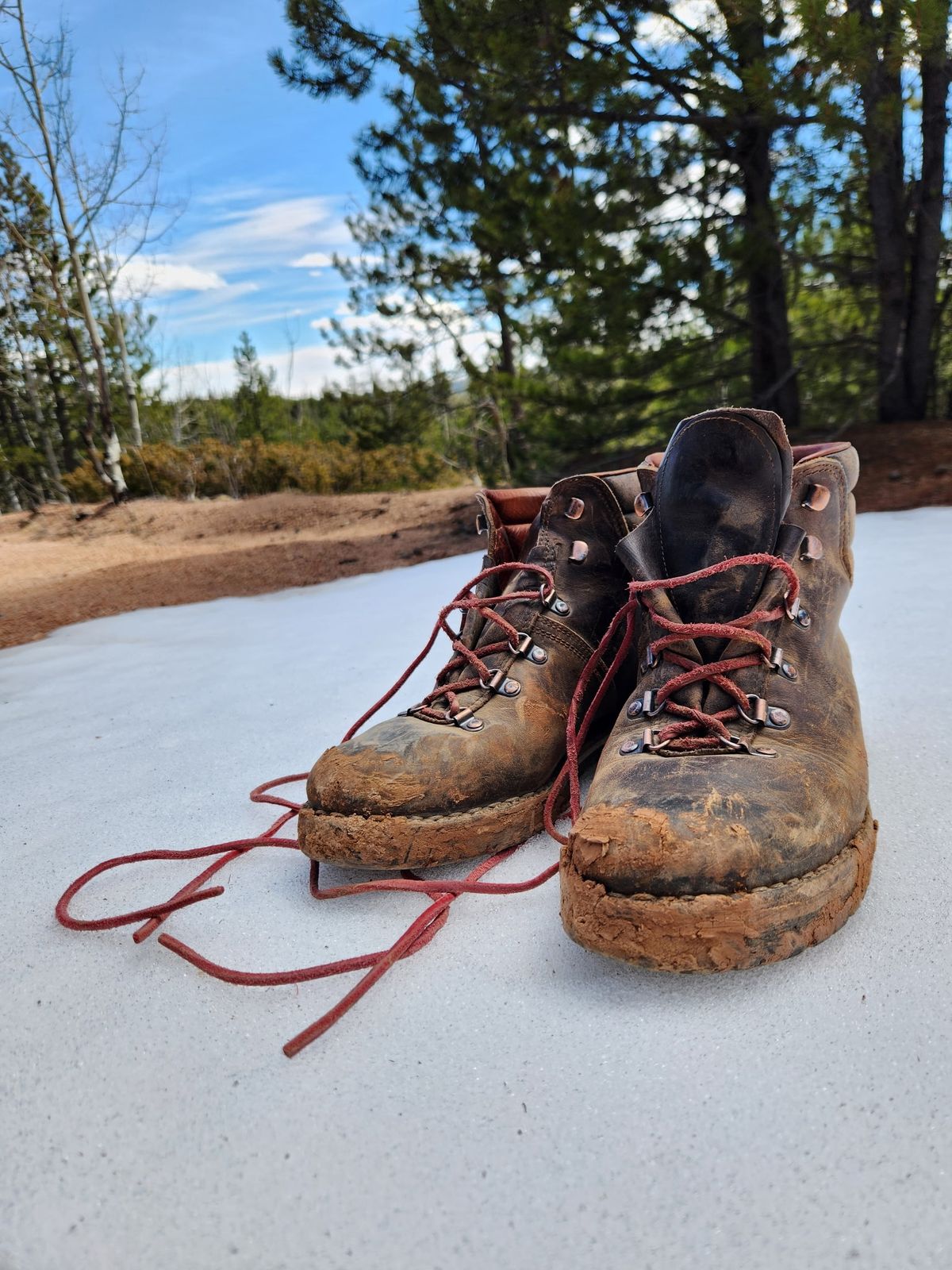 Photo by spyder550 on March 14, 2026 of the Valli Shoes Anfibio Model 075 in Italian Greased Cowhide.