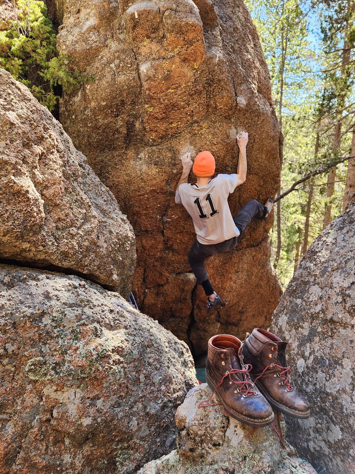 Photo by spyder550 on April 5, 2026 of the Valli Shoes Anfibio Model 075 in Italian Greased Cowhide.