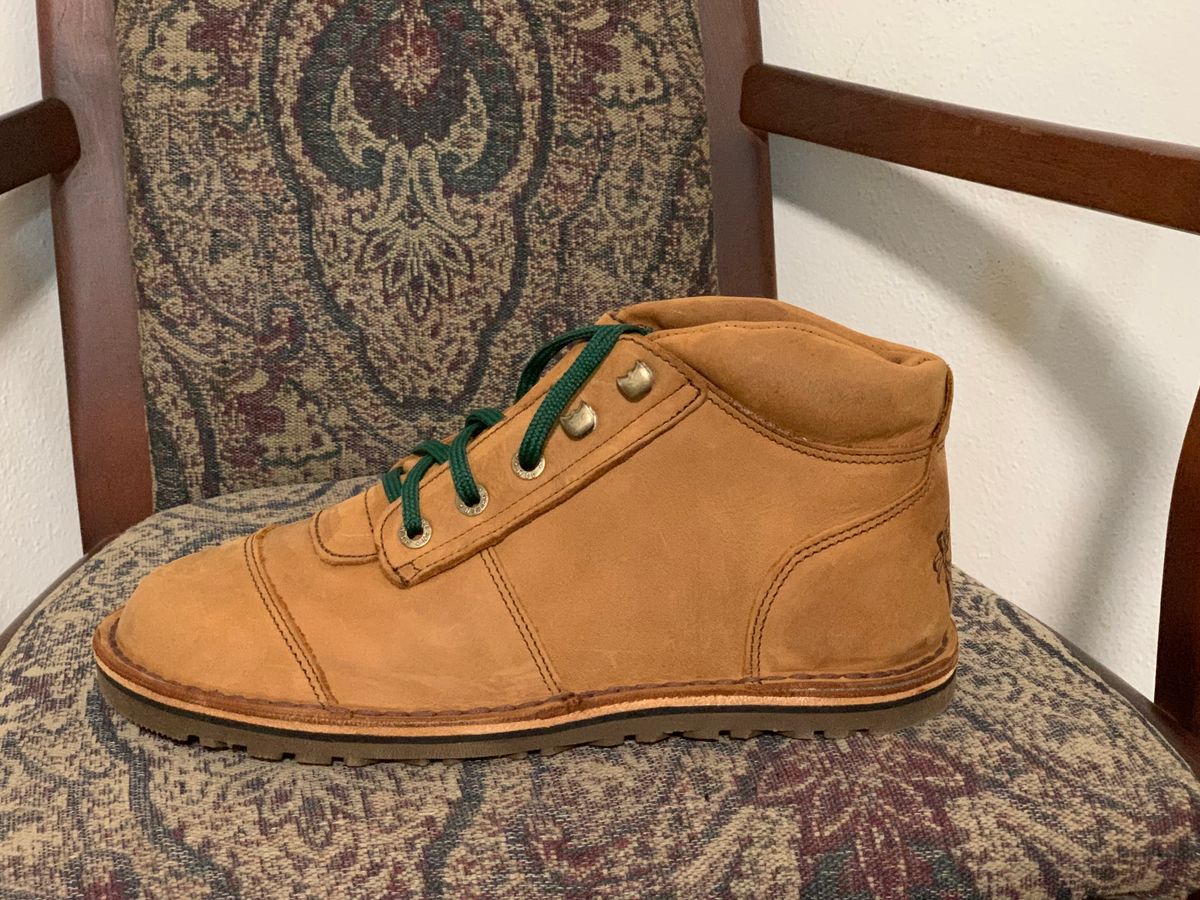 Photo by WVbarefoot on November 4, 2024 of the Jim Green African Ranger Barefoot Boot in Fudge Crazy Horse.