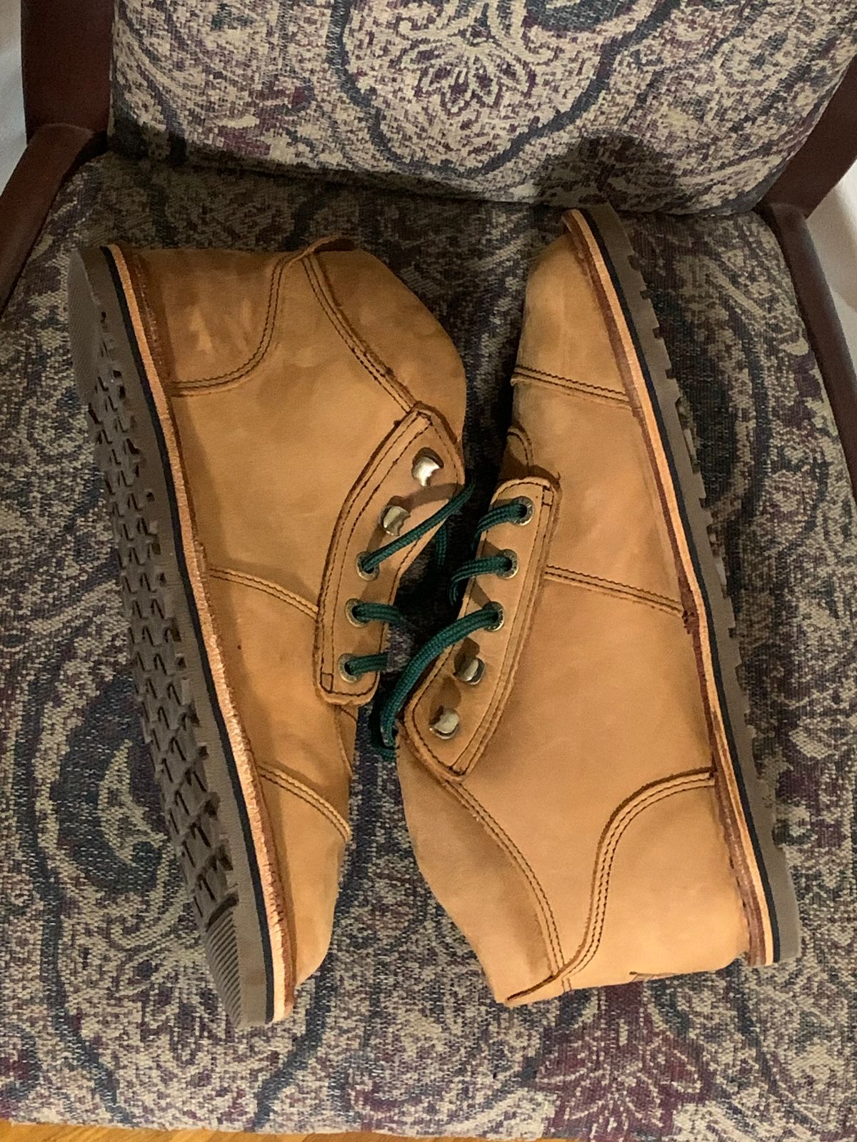 Photo by WVbarefoot on November 4, 2024 of the Jim Green African Ranger Barefoot Boot in Fudge Crazy Horse.