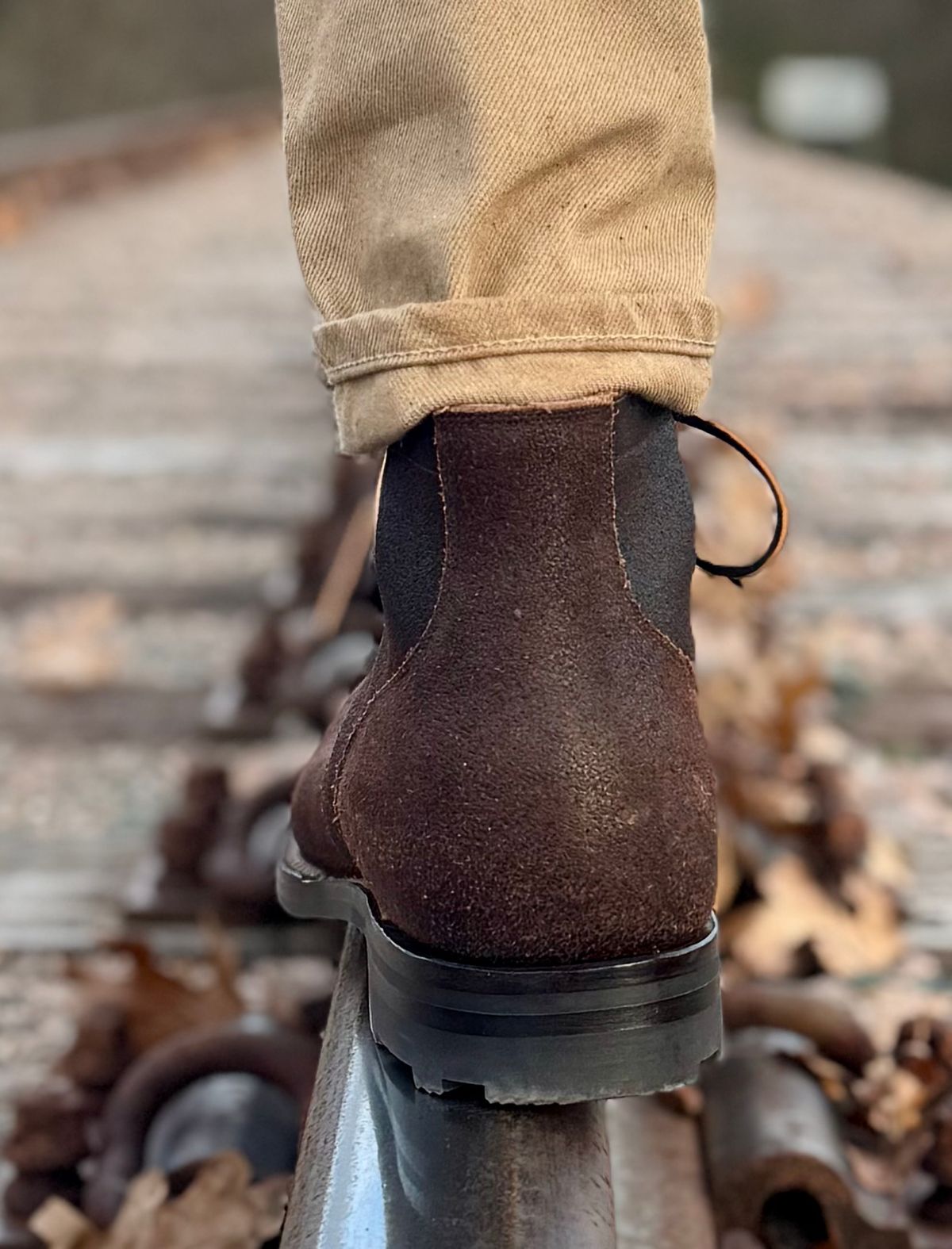 Photo by bconner2112 on December 28, 2025 of the Viberg Service Boot in Horween Brown Waxed Flesh.
