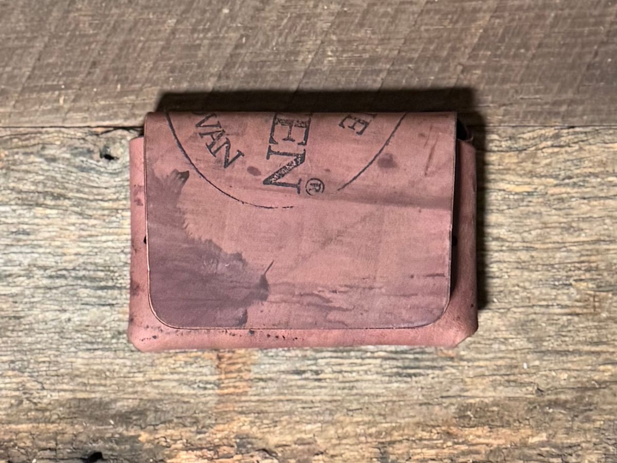 Photo by bconner2112 on March 6, 2026 of the Redeemed Creations Winston Wallet in Horween Color 8 Shell Cordovan.