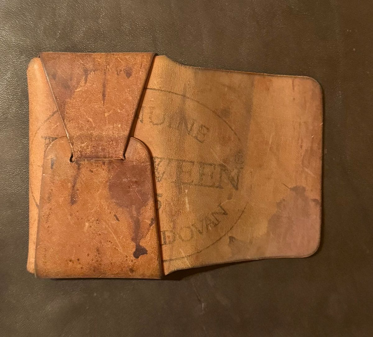Photo by bconner2112 on April 29, 2026 of the Redeemed Creations Winston Wallet in Horween Color 8 Shell Cordovan.
