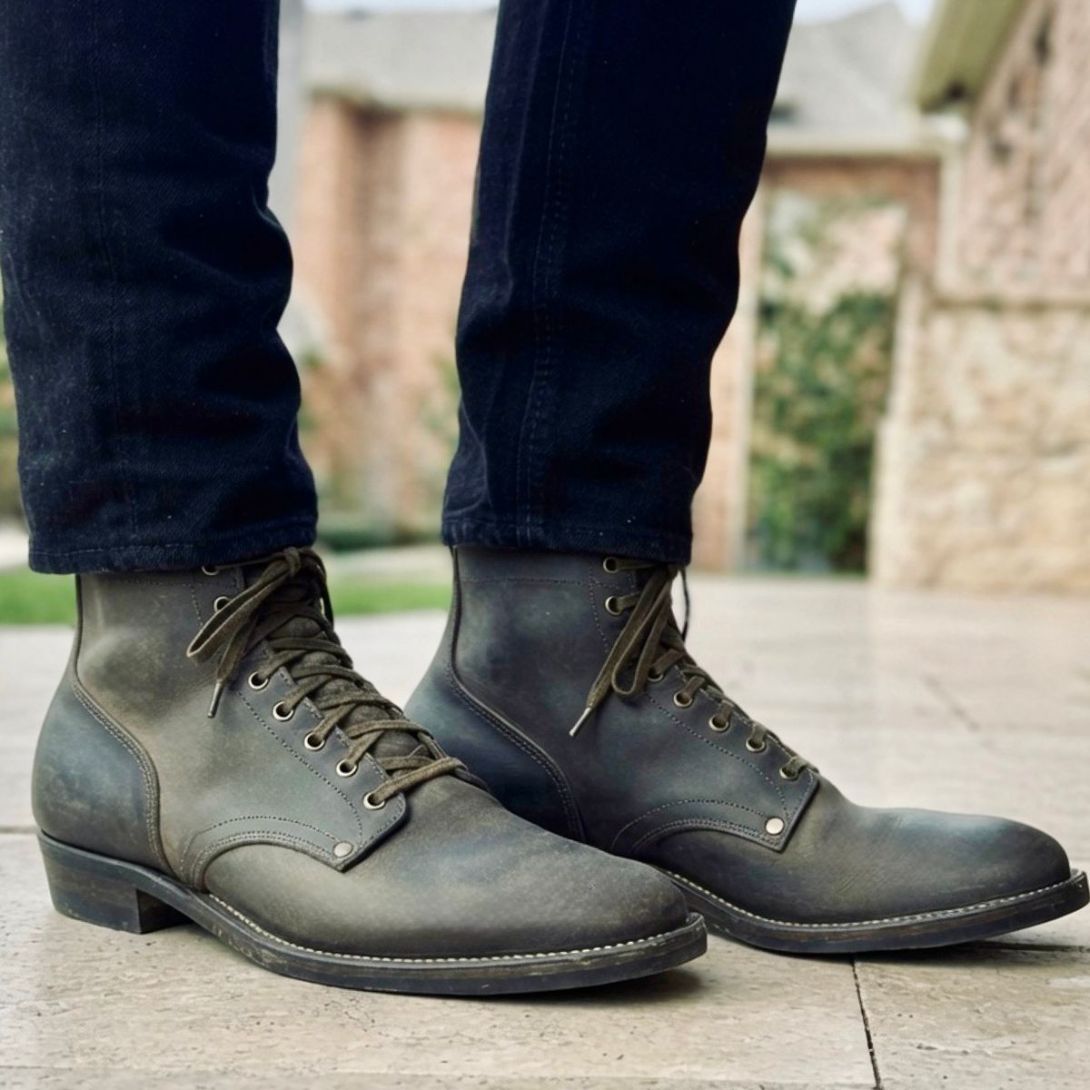 Photo by bconner2112 on July 2, 2026 of the NF Bootmaker Milton Boot in Horween Mystery Grey.