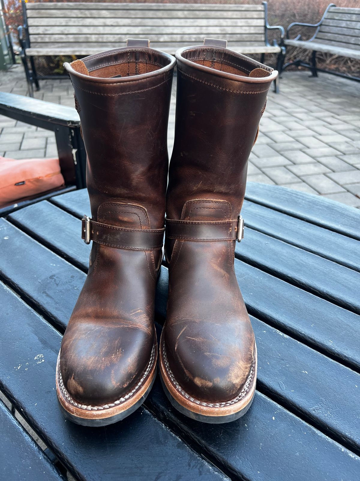Photo by DrJohnCrunch on December 1, 2024 of the Crush on Retro Engineer in Brown Cowhide.