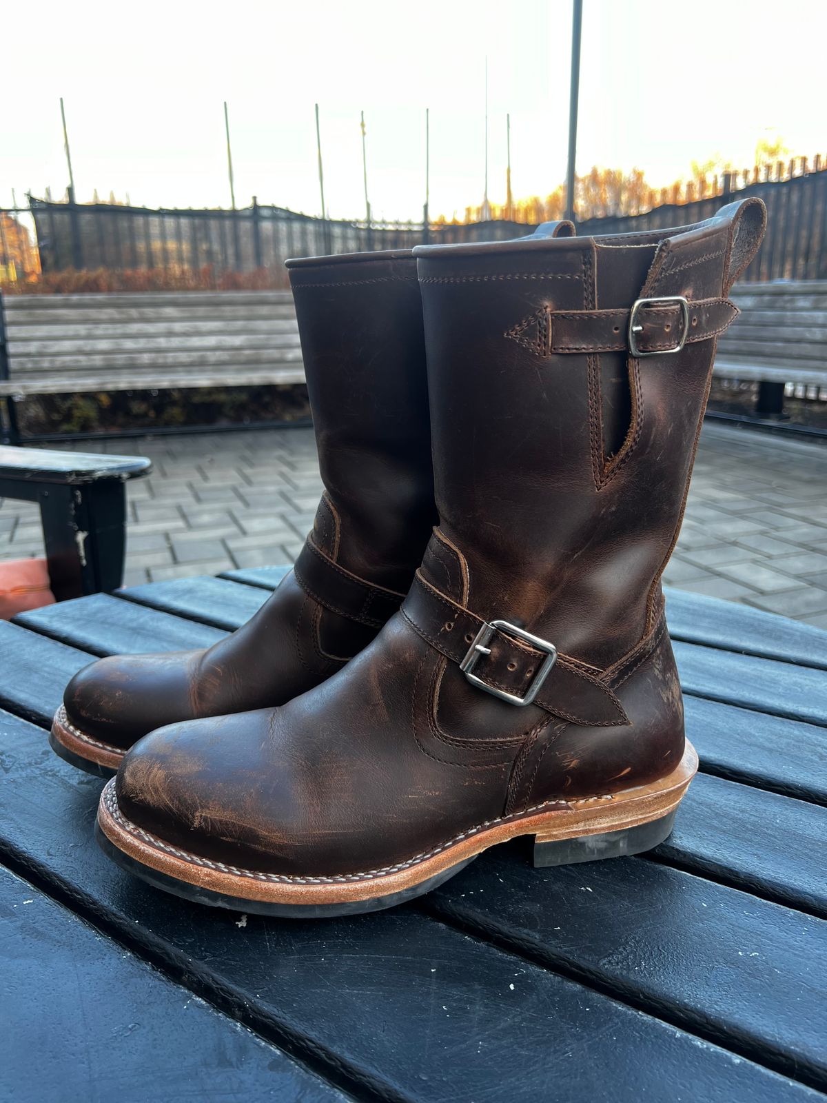 Photo by DrJohnCrunch on December 1, 2024 of the Crush on Retro Engineer in Brown Cowhide.