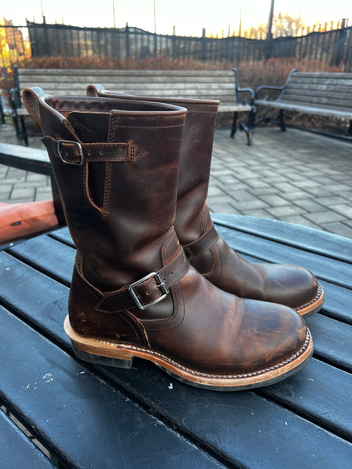 Photo by DrJohnCrunch on December 1, 2024 of the Crush on Retro Engineer in Brown Cowhide.