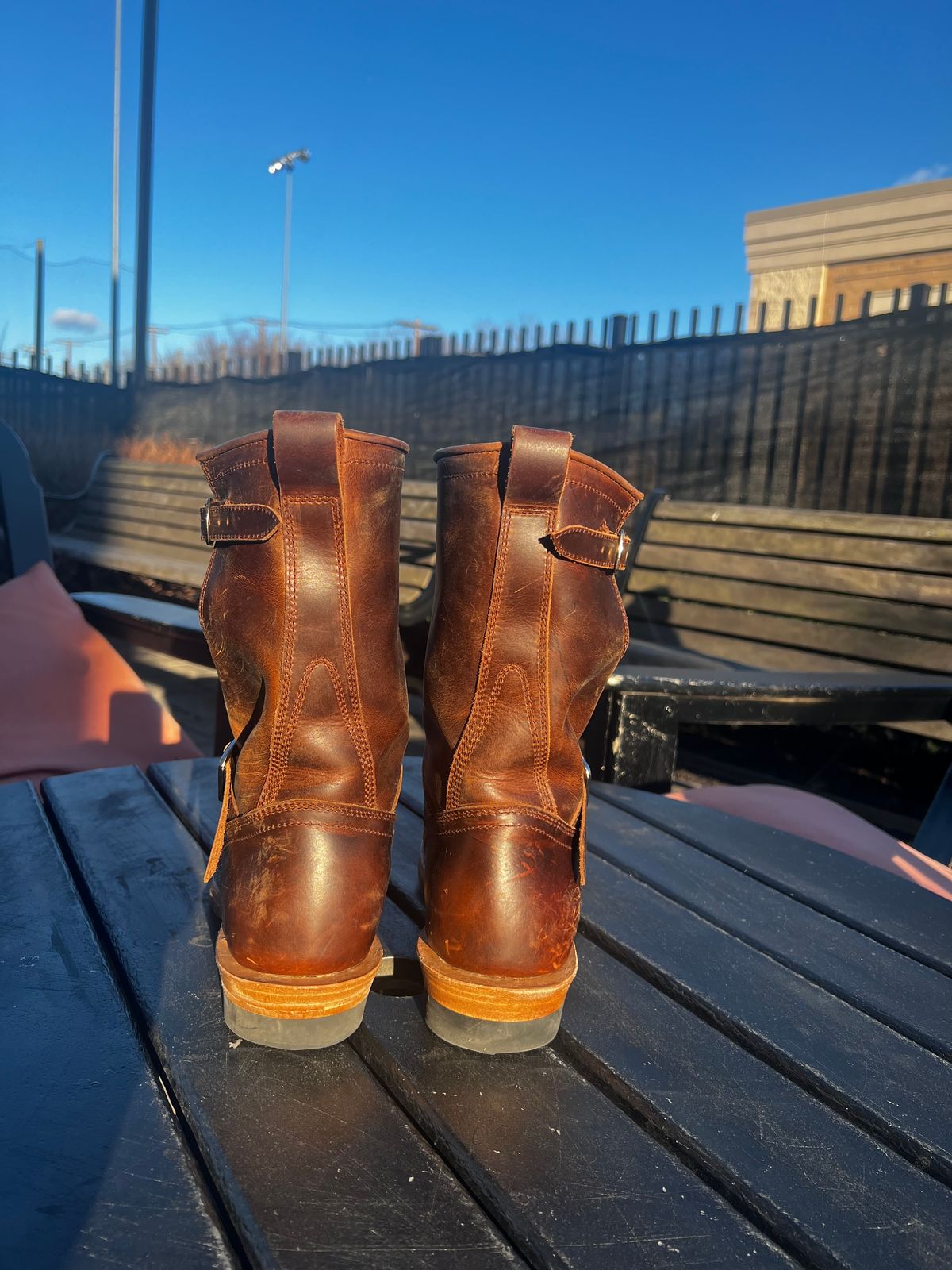 Photo by DrJohnCrunch on January 5, 2025 of the Crush on Retro Engineer in Brown Cowhide.