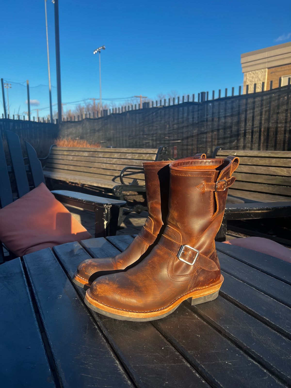 Photo by DrJohnCrunch on January 5, 2025 of the Crush on Retro Engineer in Brown Cowhide.