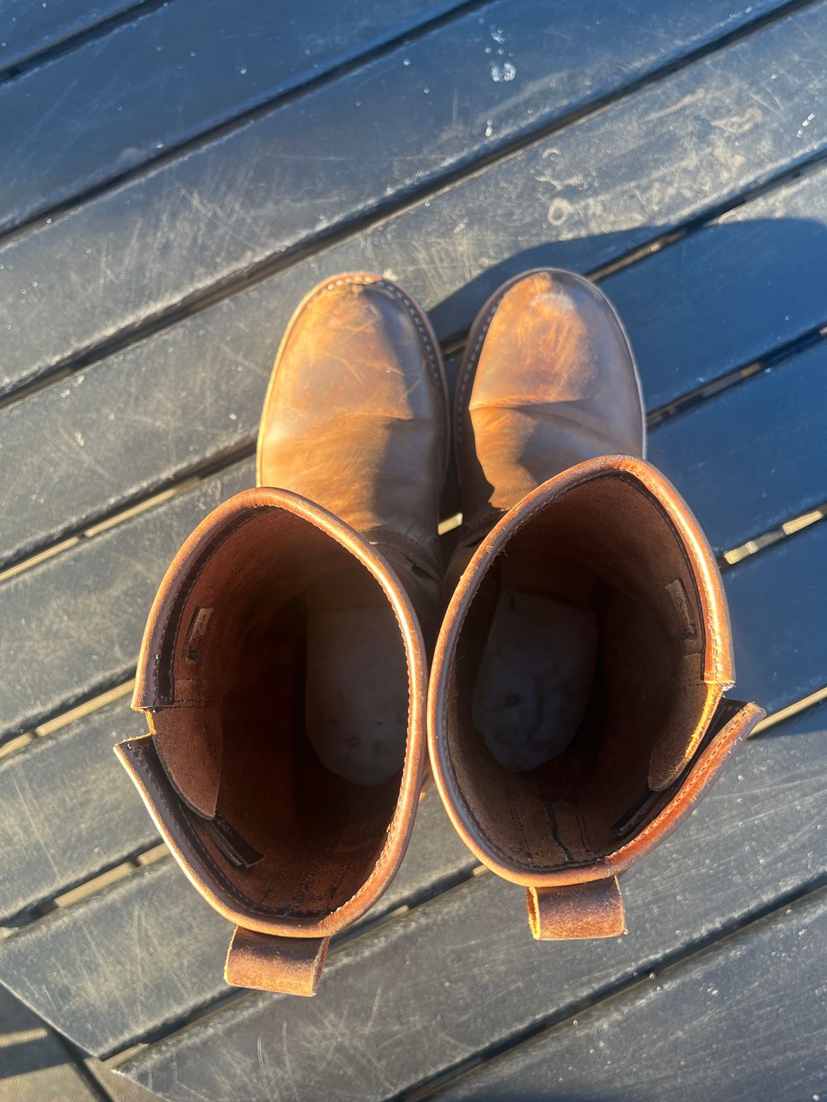 Photo by DrJohnCrunch on January 5, 2025 of the Crush on Retro Engineer in Brown Cowhide.
