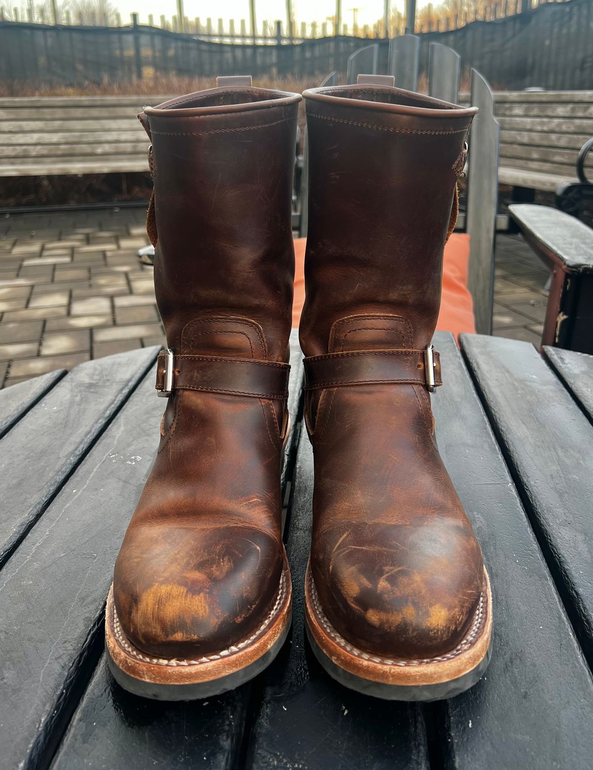 Photo by DrJohnCrunch on February 3, 2025 of the Crush on Retro Engineer in Brown Cowhide.