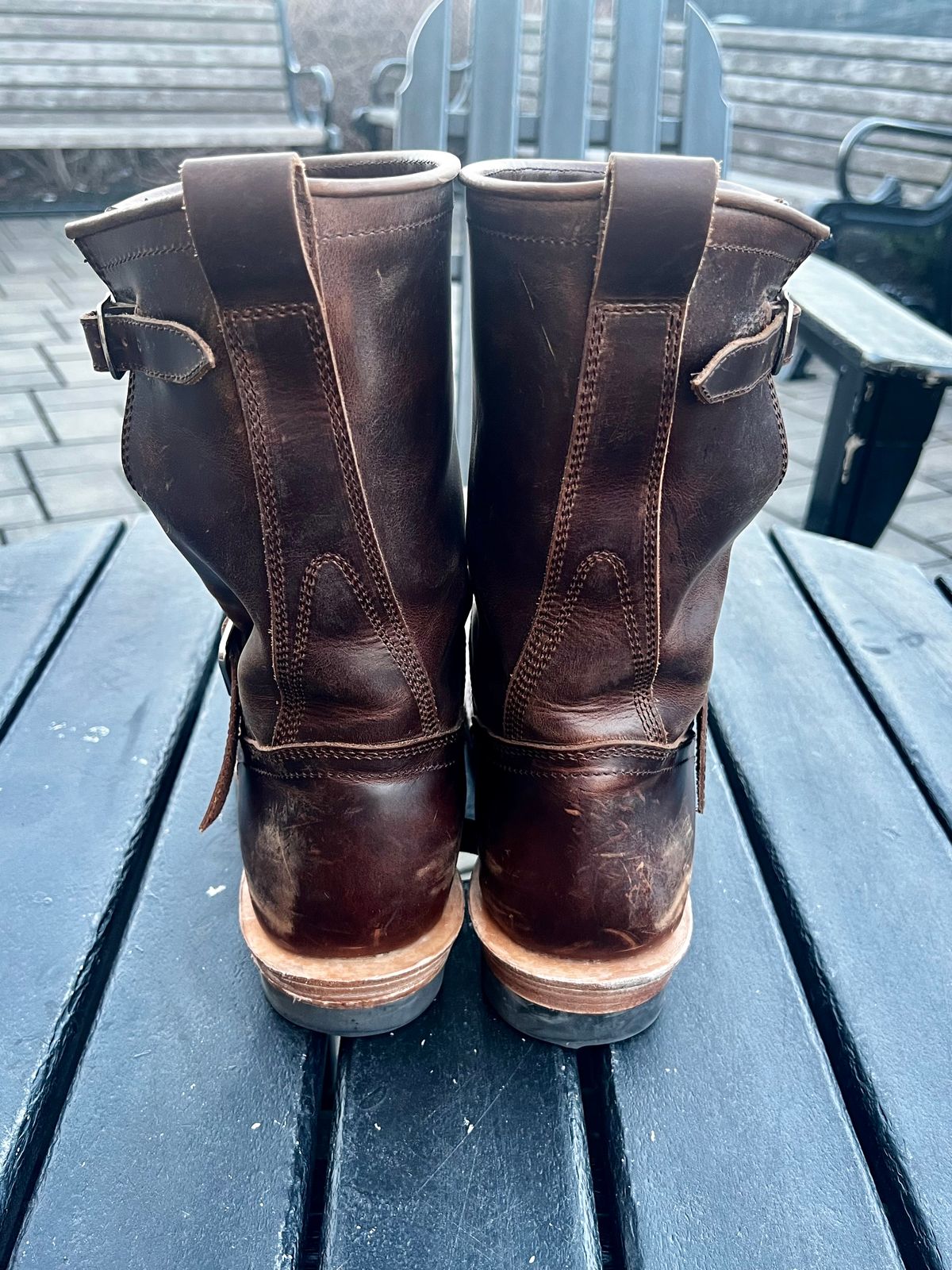 Photo by DrJohnCrunch on March 1, 2025 of the Crush on Retro Engineer in Brown Cowhide.
