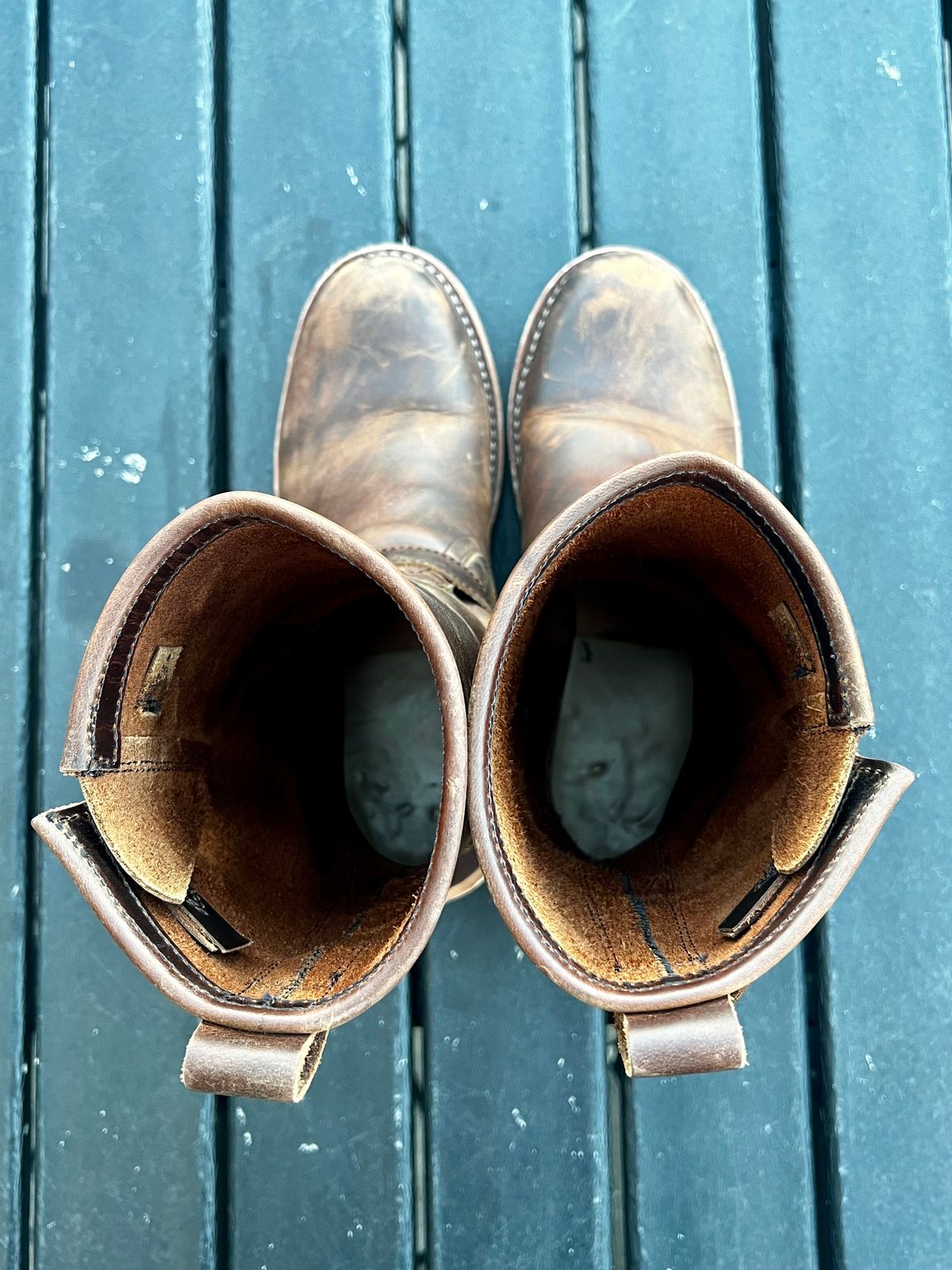 Photo by DrJohnCrunch on March 1, 2025 of the Crush on Retro Engineer in Brown Cowhide.