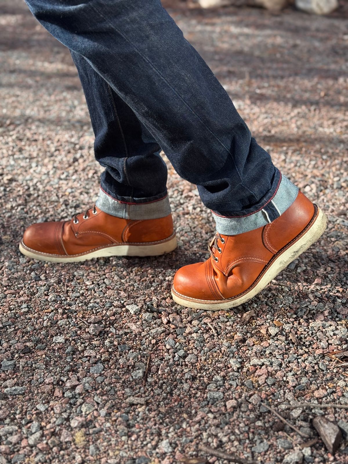 Photo by fancyfootwork15 on February 14, 2026 of the Red Wing Iron Ranger in S.B. Foot Oro Legacy.