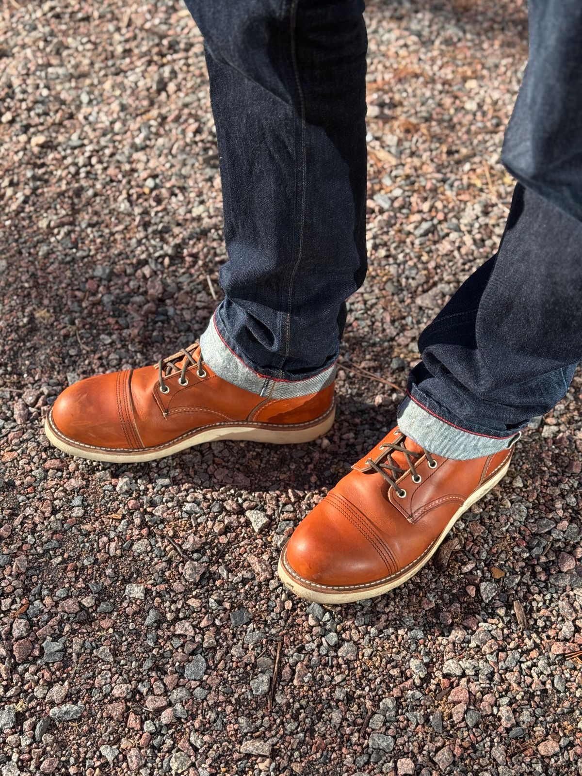 Photo by fancyfootwork15 on February 14, 2026 of the Red Wing Iron Ranger in S.B. Foot Oro Legacy.