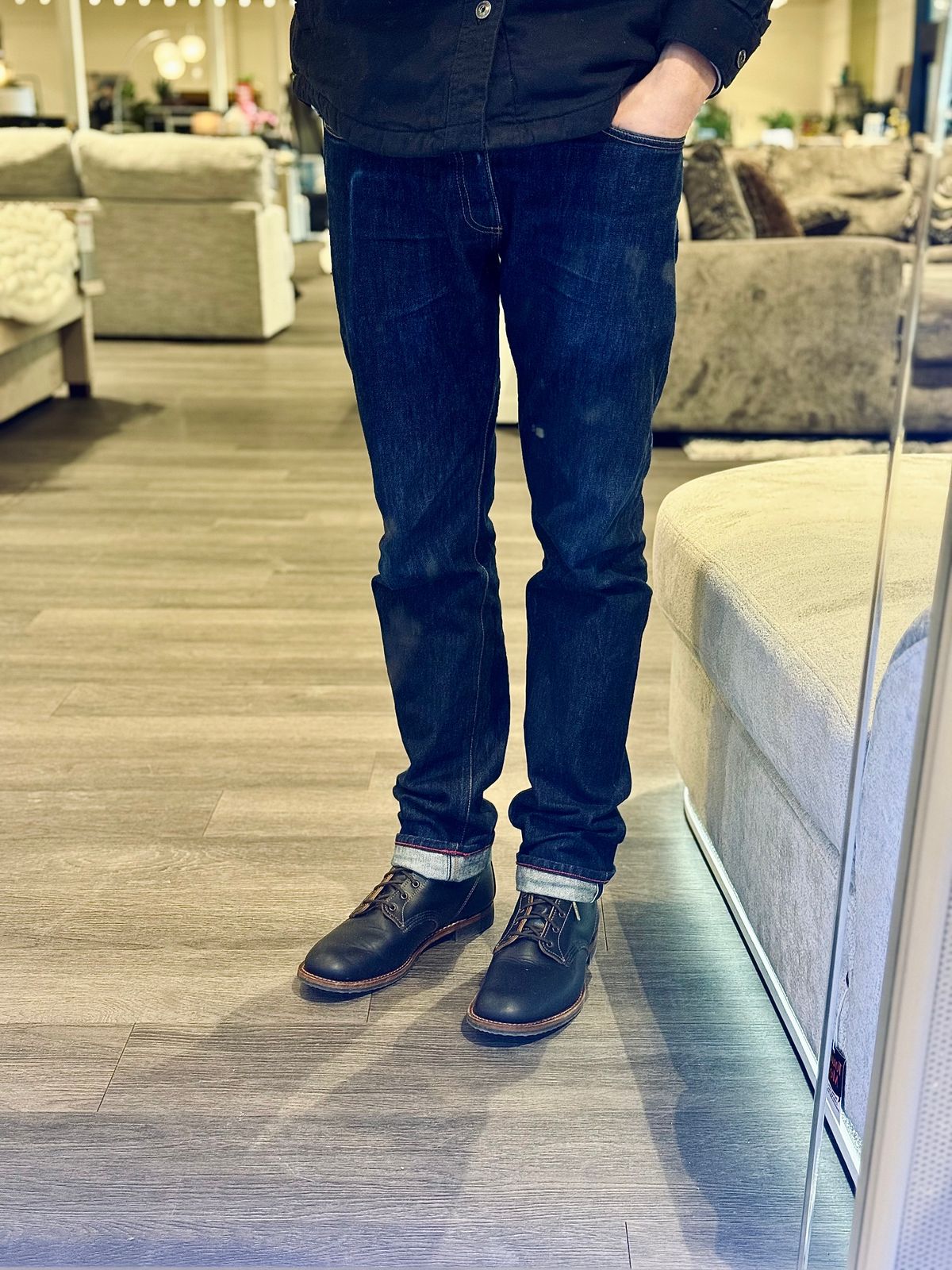 Photo by fancyfootwork15 on March 1, 2026 of the Red Wing Beckman in S.B. Foot Black Klondike.