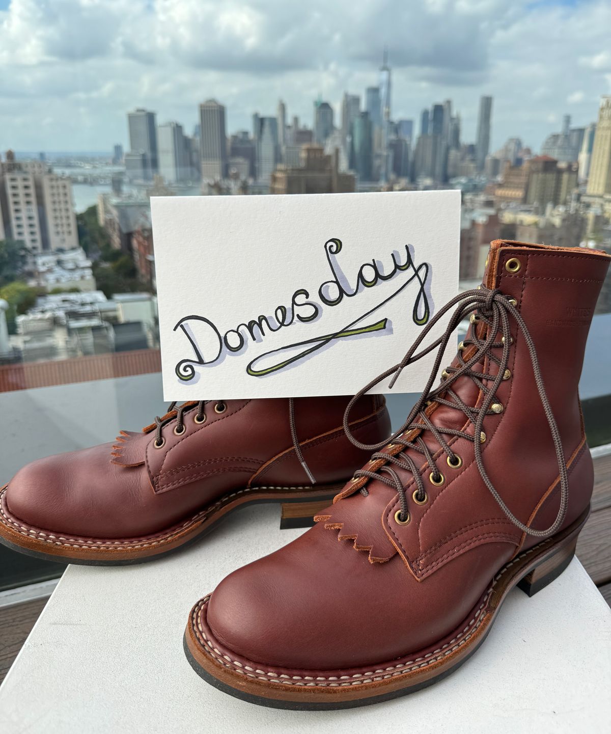 Photo by AlexB on October 3, 2024 of the White's Farmer/Rancher in Seidel Red Dog Oil Tan.