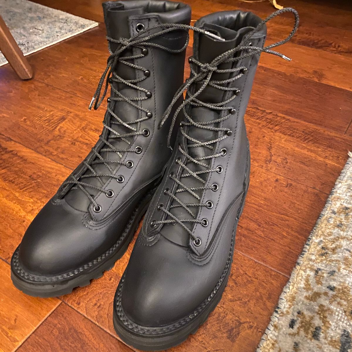 Photo by fogbreaker on March 19, 2024 of the Nicks Lace to Toe Tactical in Seidel 1964 Black.