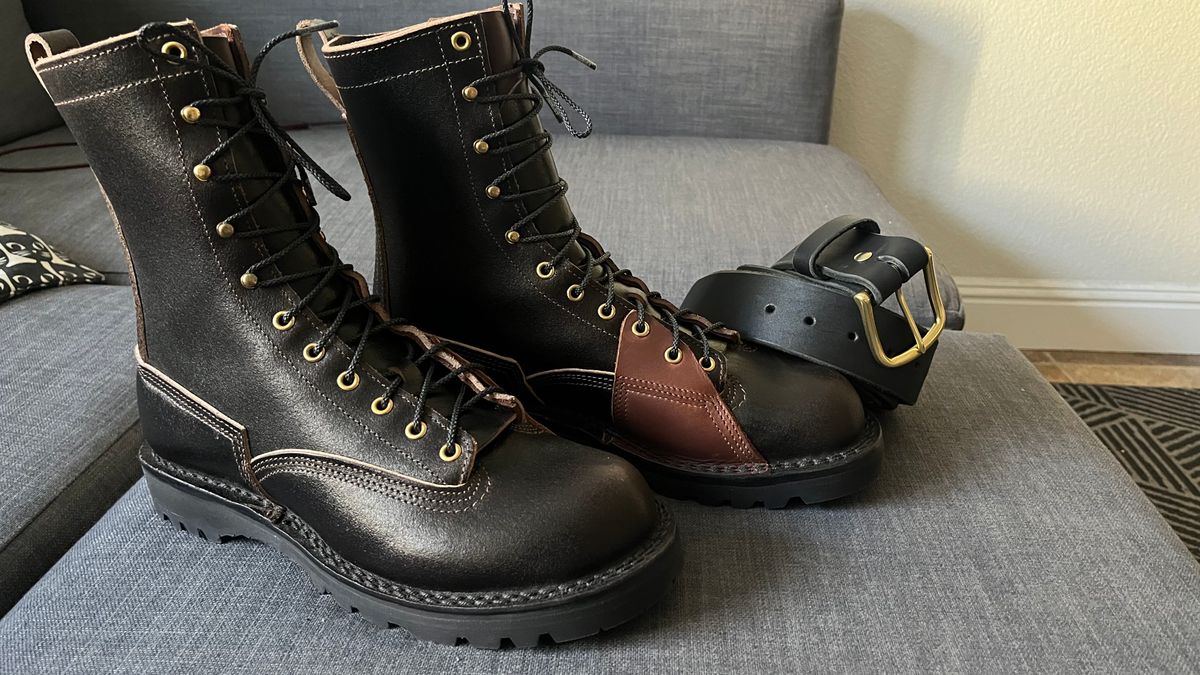Photo by vitomule on February 28, 2024 of the Nicks x Rose Anvil ND3 in Horween Brown Waxed Flesh.
