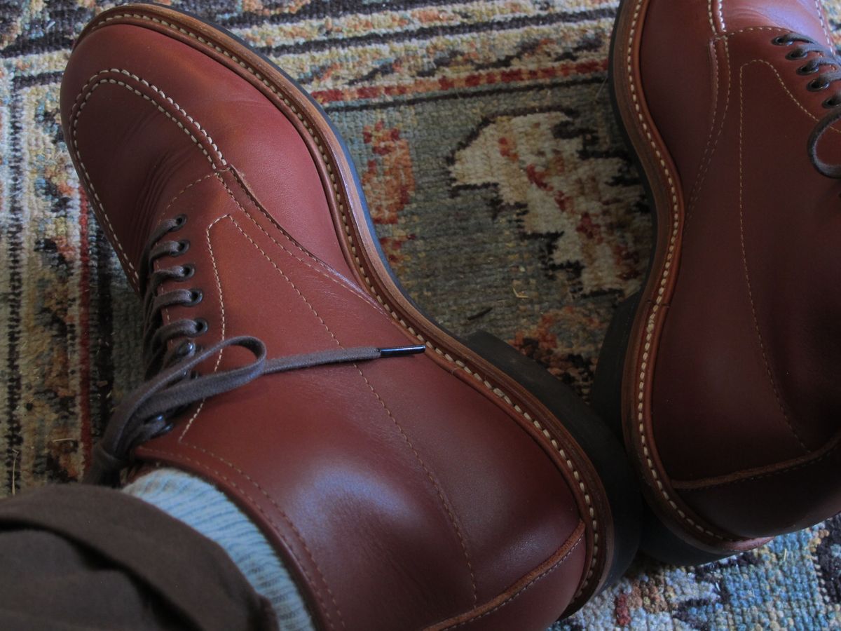 Photo by jonok228 on June 17, 2026 of the Quan Shoemaker Indy Boot in Korean Full Grain Cowhide.
