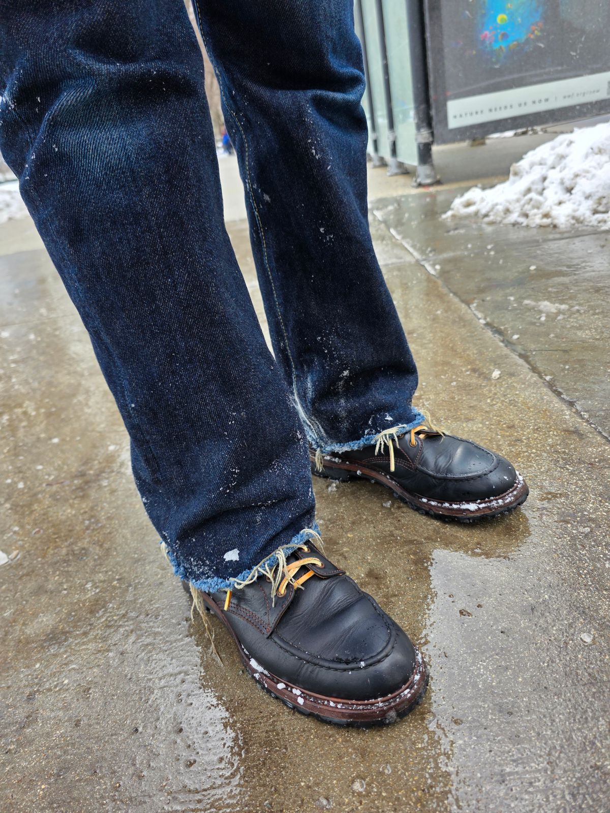 Photo by chris8leal on January 31, 2026 of the John Lofgren Chapman Boots in Horween Black Chromexcel.