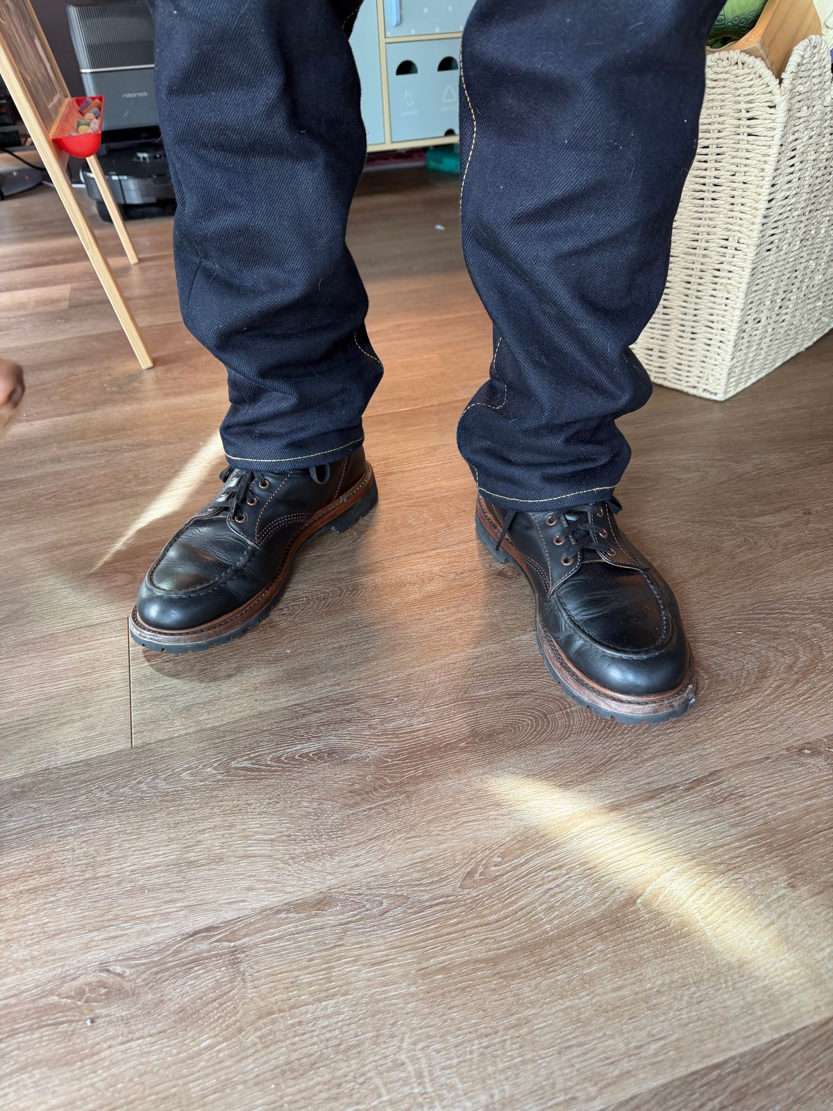 Photo by chris8leal on March 24, 2026 of the John Lofgren Chapman Boots in Horween Black Chromexcel.