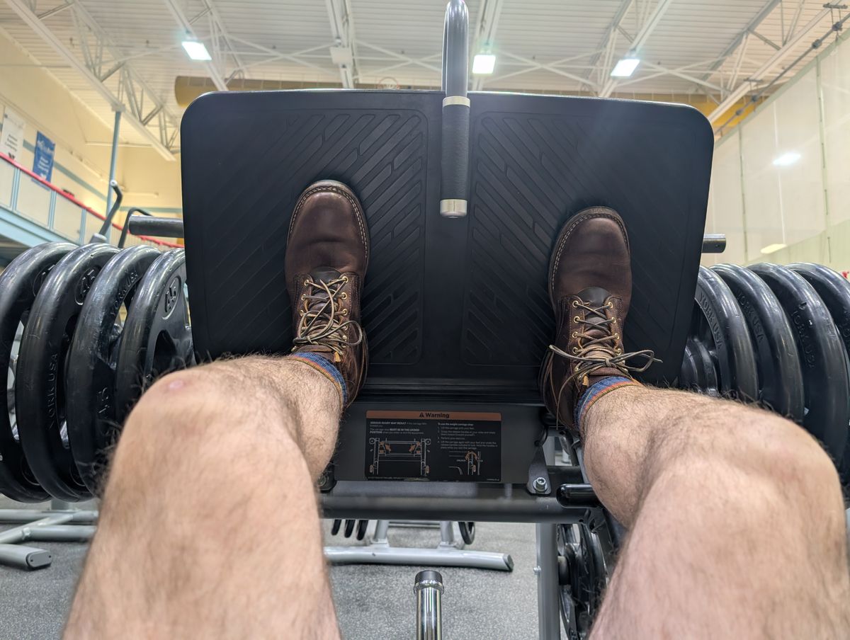 Photo by ZelieDad on May 8, 2026 of the Nicks MTO in Horween Orange Predator.