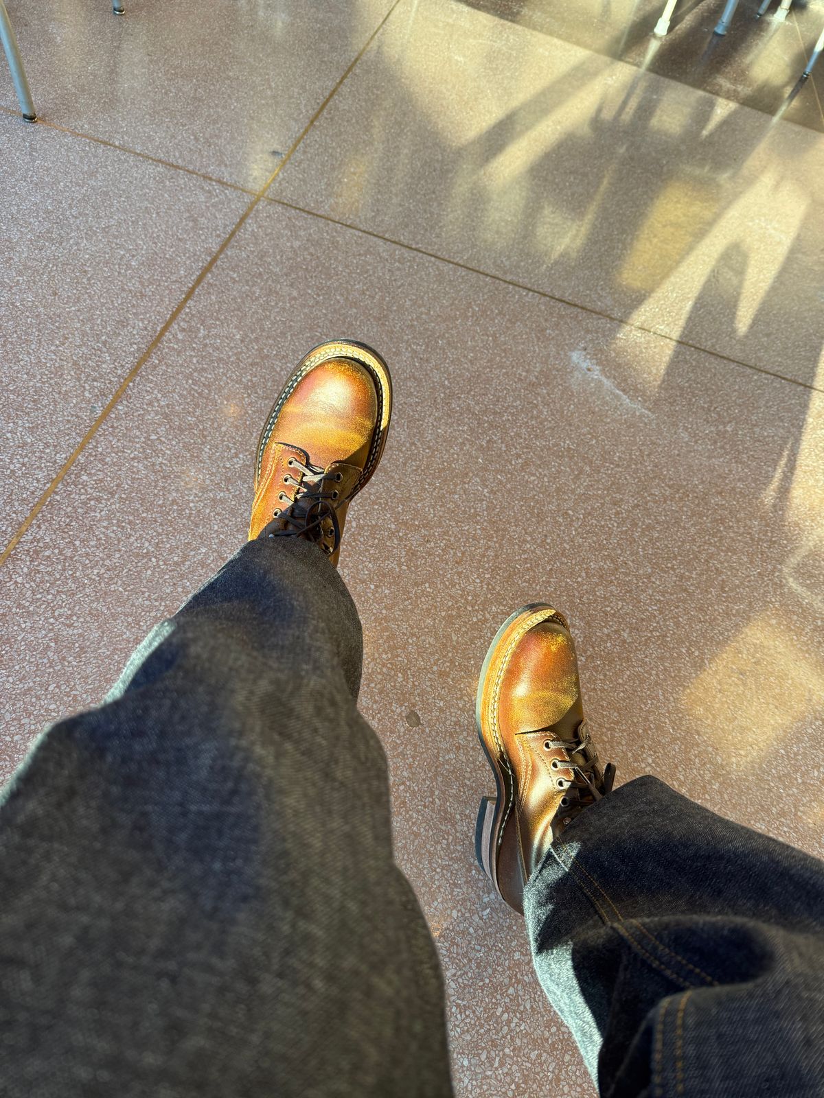 Photo by kmi041292 on February 13, 2026 of the White's 350 Cruiser in Horween Cinnamon Waxed Flesh.