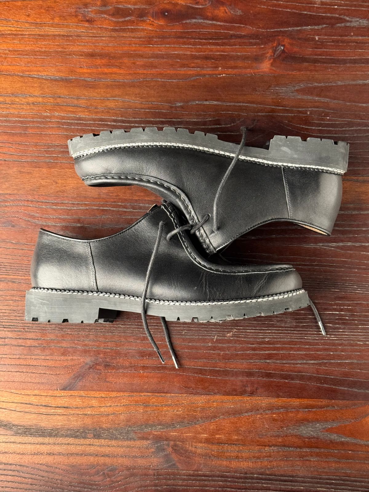 Photo by Davi_Arzika on December 5, 2025 of the Andre Anthony Moc Toe Derbies in Korean Full grain Leather.