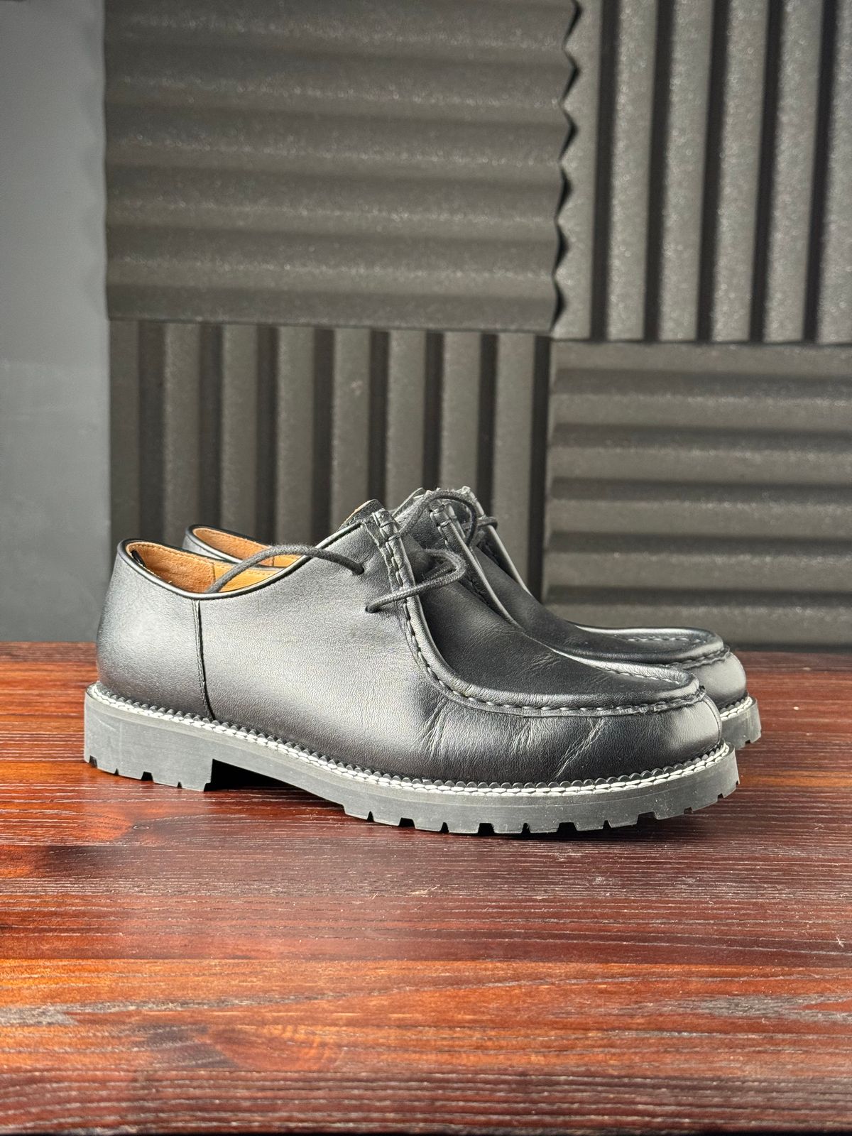 Photo by Davi_Arzika on December 5, 2025 of the Andre Anthony Moc Toe Derbies in Korean Full grain Leather.