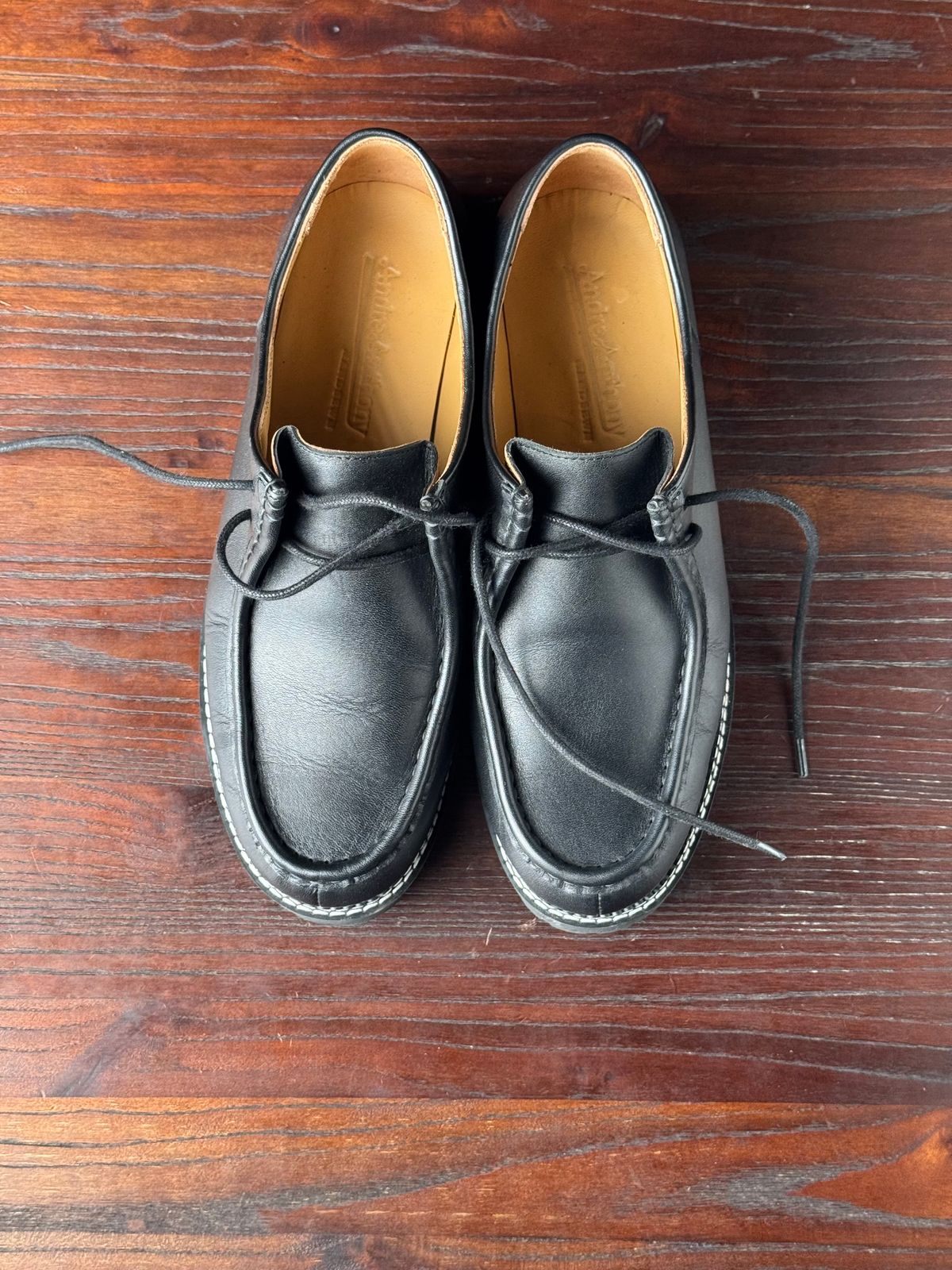 Photo by Davi_Arzika on December 5, 2025 of the Andre Anthony Moc Toe Derbies in Korean Full grain Leather.