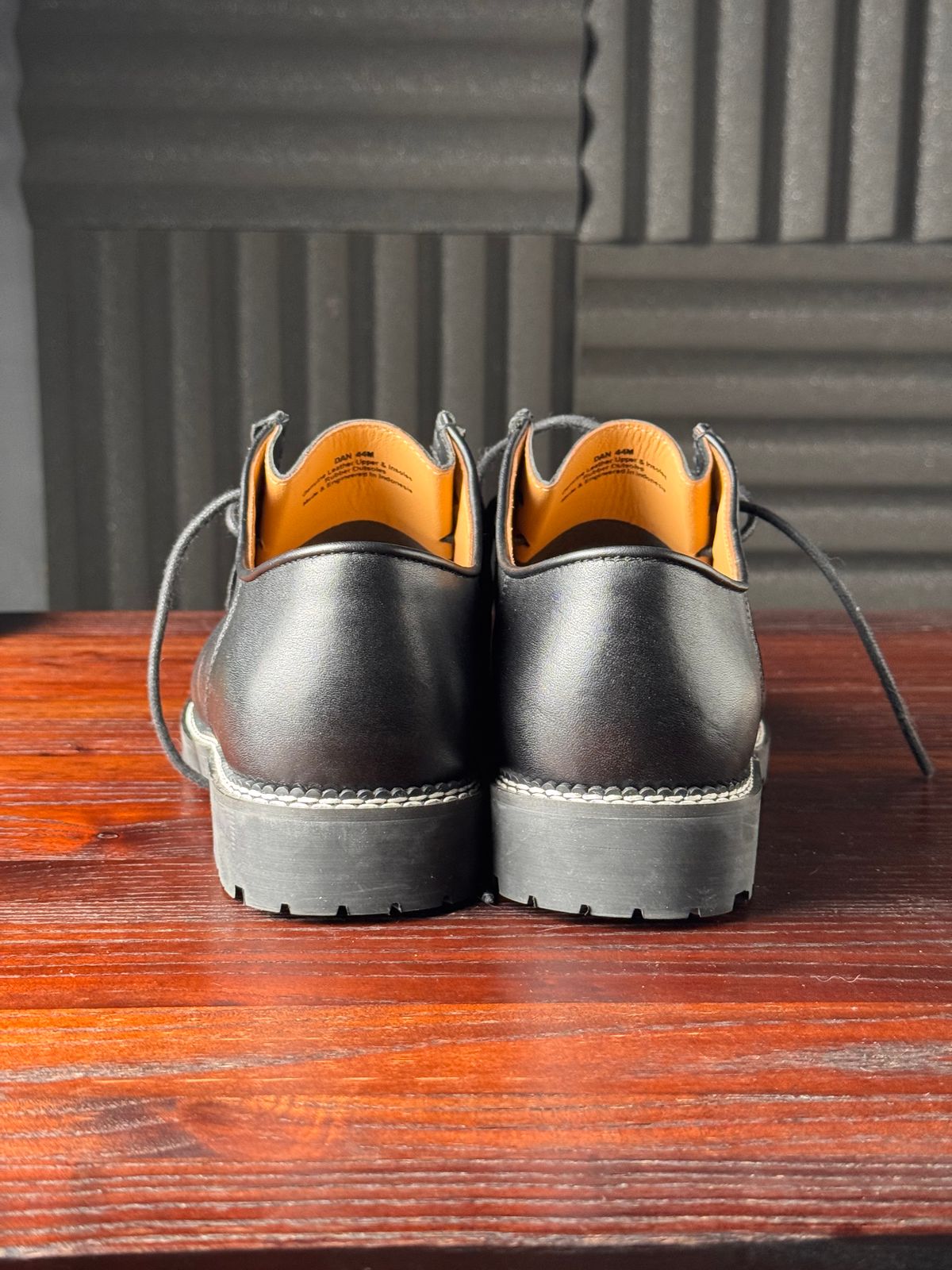 Photo by Davi_Arzika on January 3, 2026 of the Andre Anthony Moc Toe Derbies in Korean Full grain Leather.