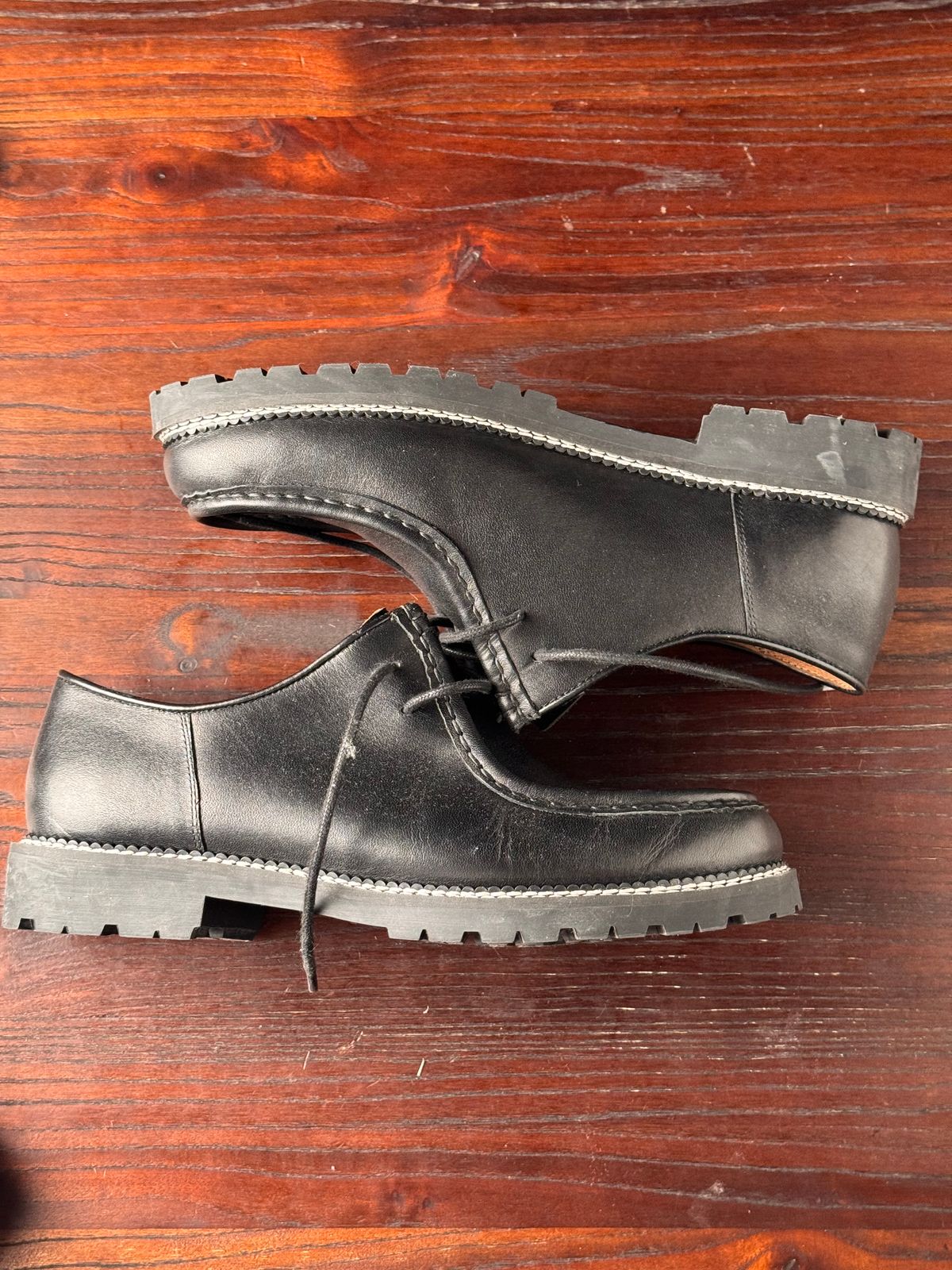 Photo by Davi_Arzika on February 5, 2026 of the Andre Anthony Moc Toe Derbies in Korean Full grain Leather.