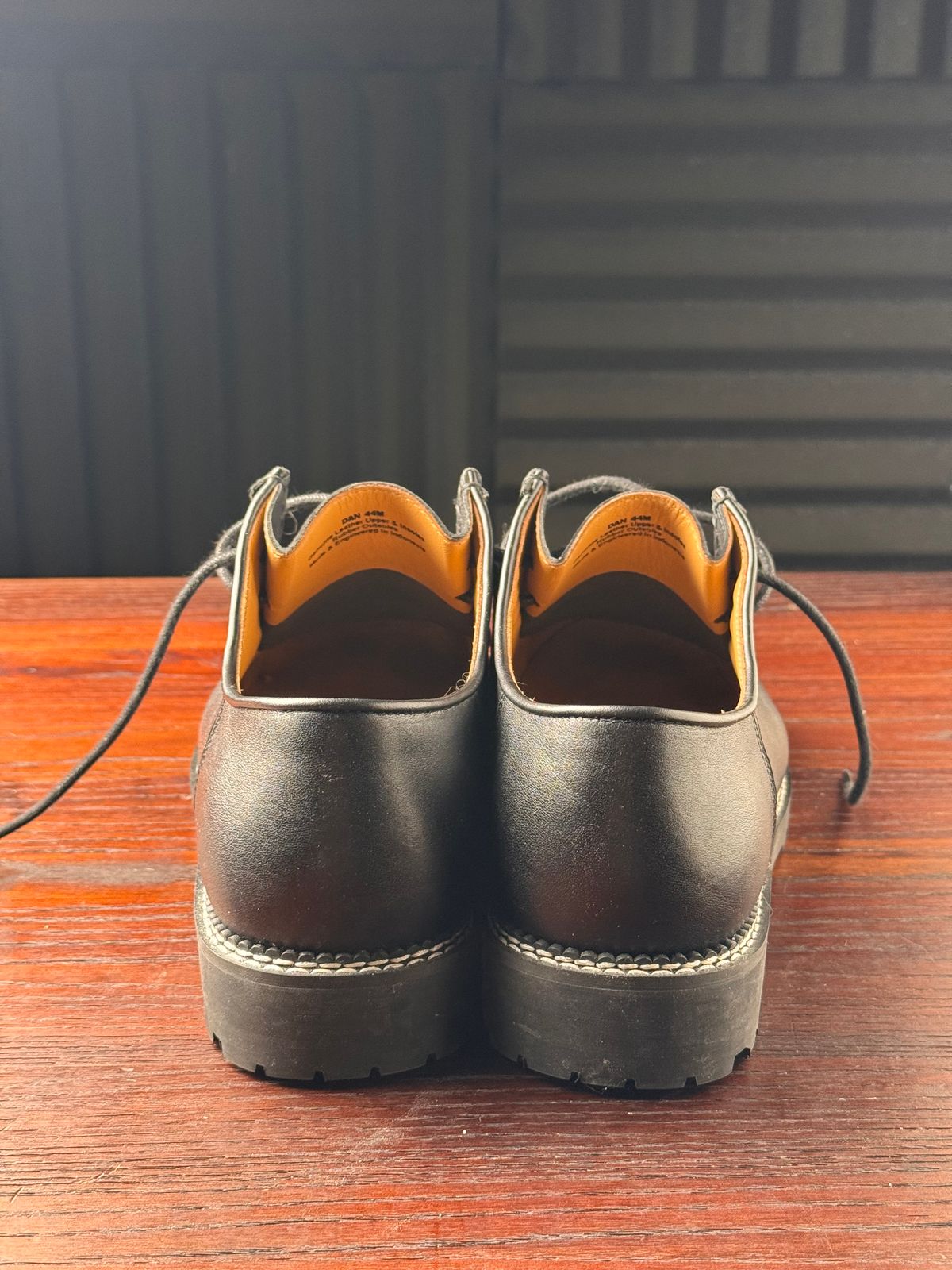 Photo by Davi_Arzika on March 5, 2026 of the Andre Anthony Moc Toe Derbies in Korean Full grain Leather.