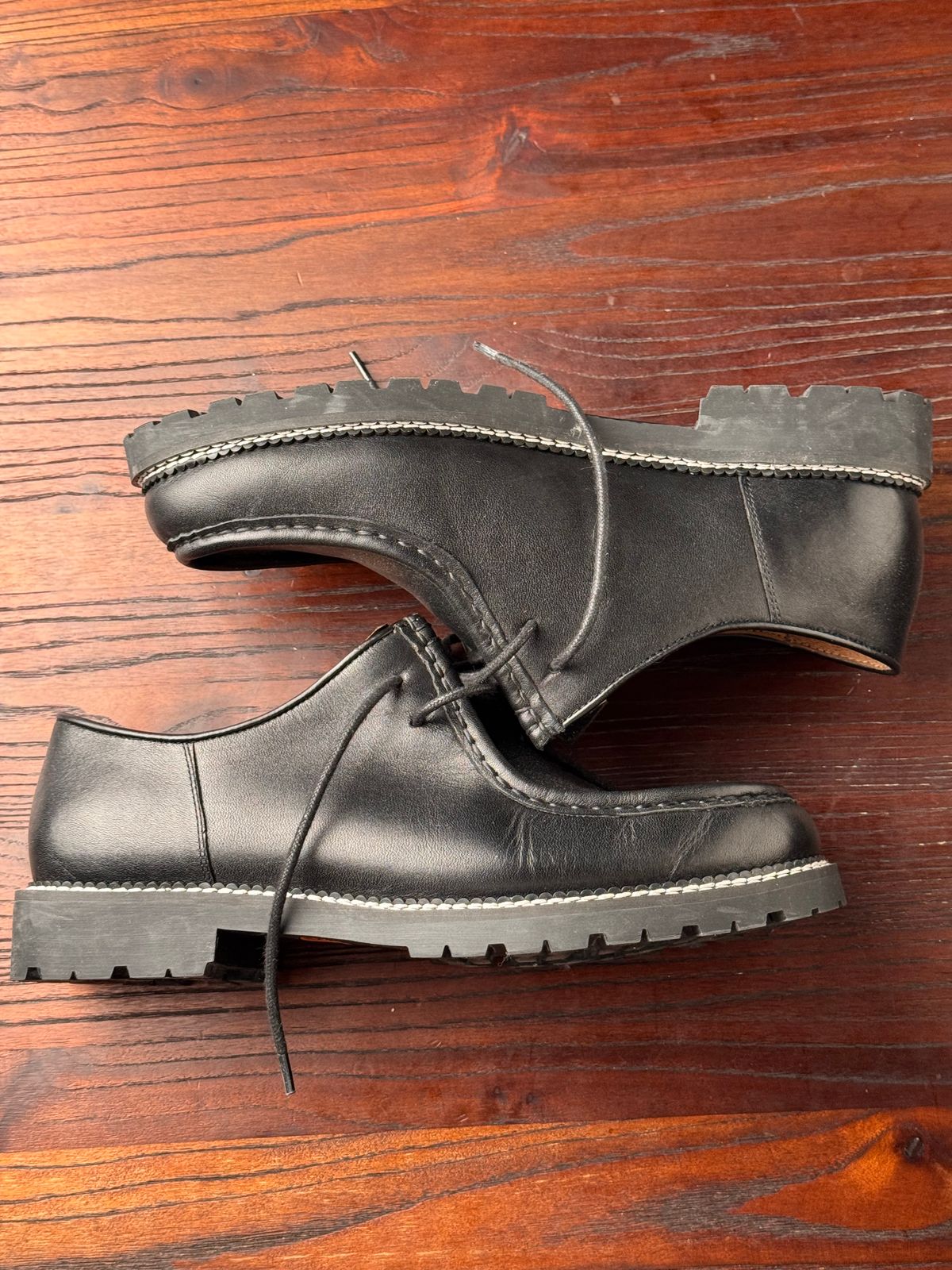 Photo by Davi_Arzika on March 5, 2026 of the Andre Anthony Moc Toe Derbies in Korean Full grain Leather.