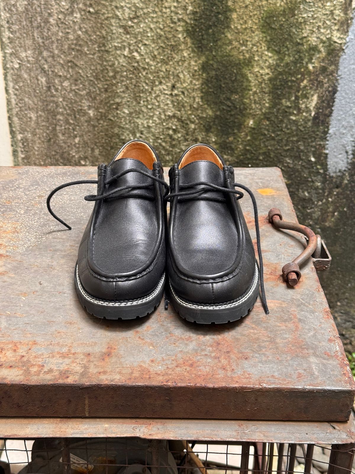 Photo by Davi_Arzika on April 3, 2026 of the Andre Anthony Moc Toe Derbies in Korean Full grain Leather.