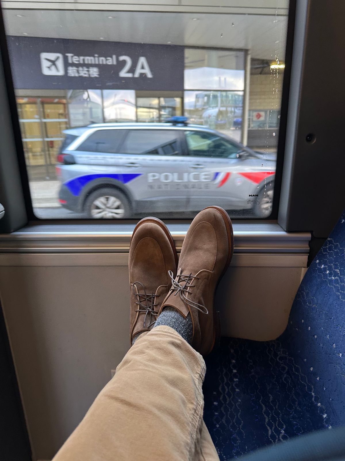 Photo by CrocG on November 2, 2025 of the Viberg The Outsider III in Bison Janus Calf Suede.