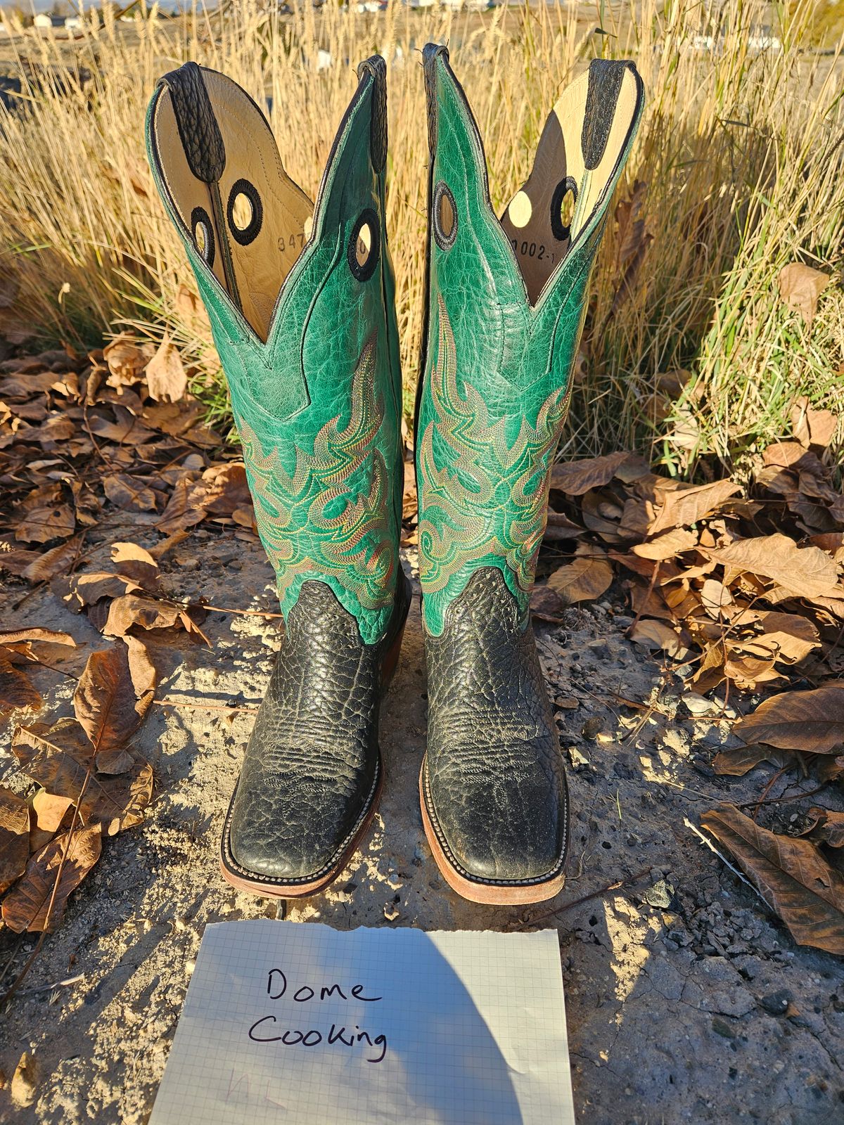 Photo by NevadaBugle on November 2, 2025 of the Hondo 3478 in Black Bullhide.