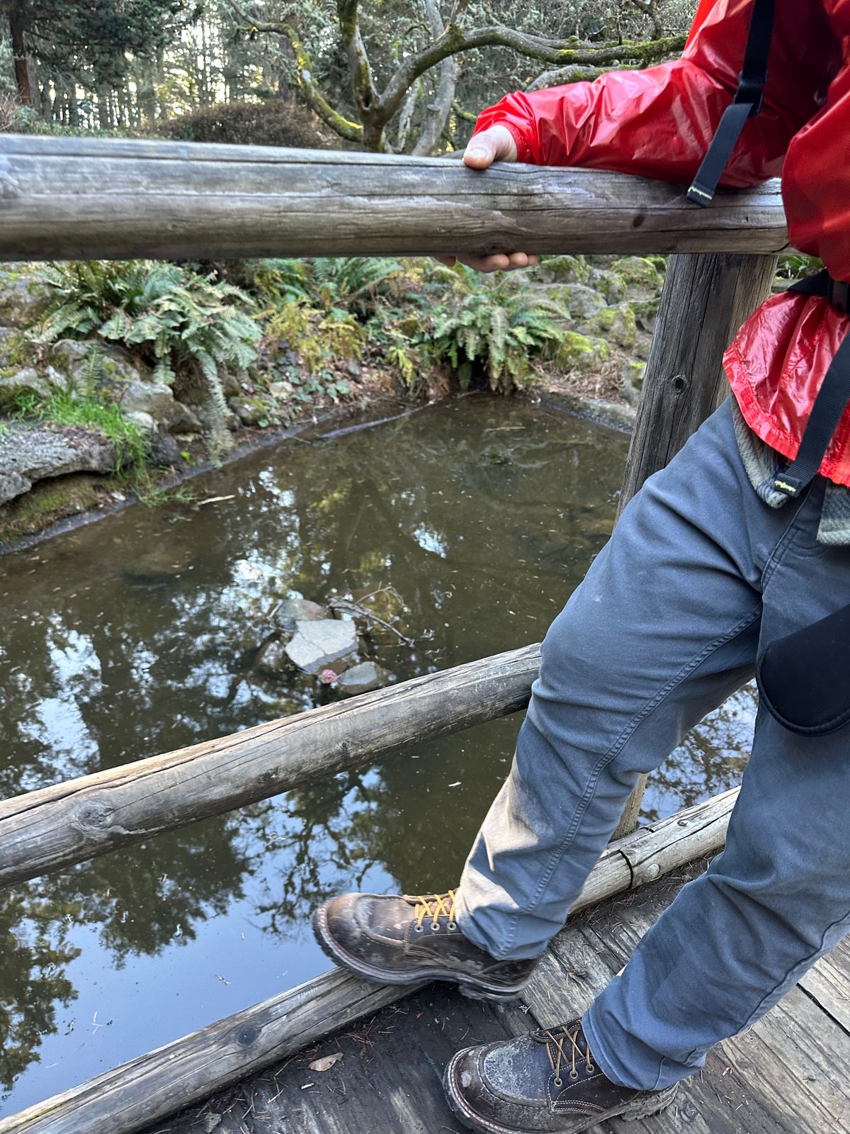 Photo by SCUFFALO.BILL on January 16, 2026 of the Truman Moc Toe in Horween Java Waxed Flesh.