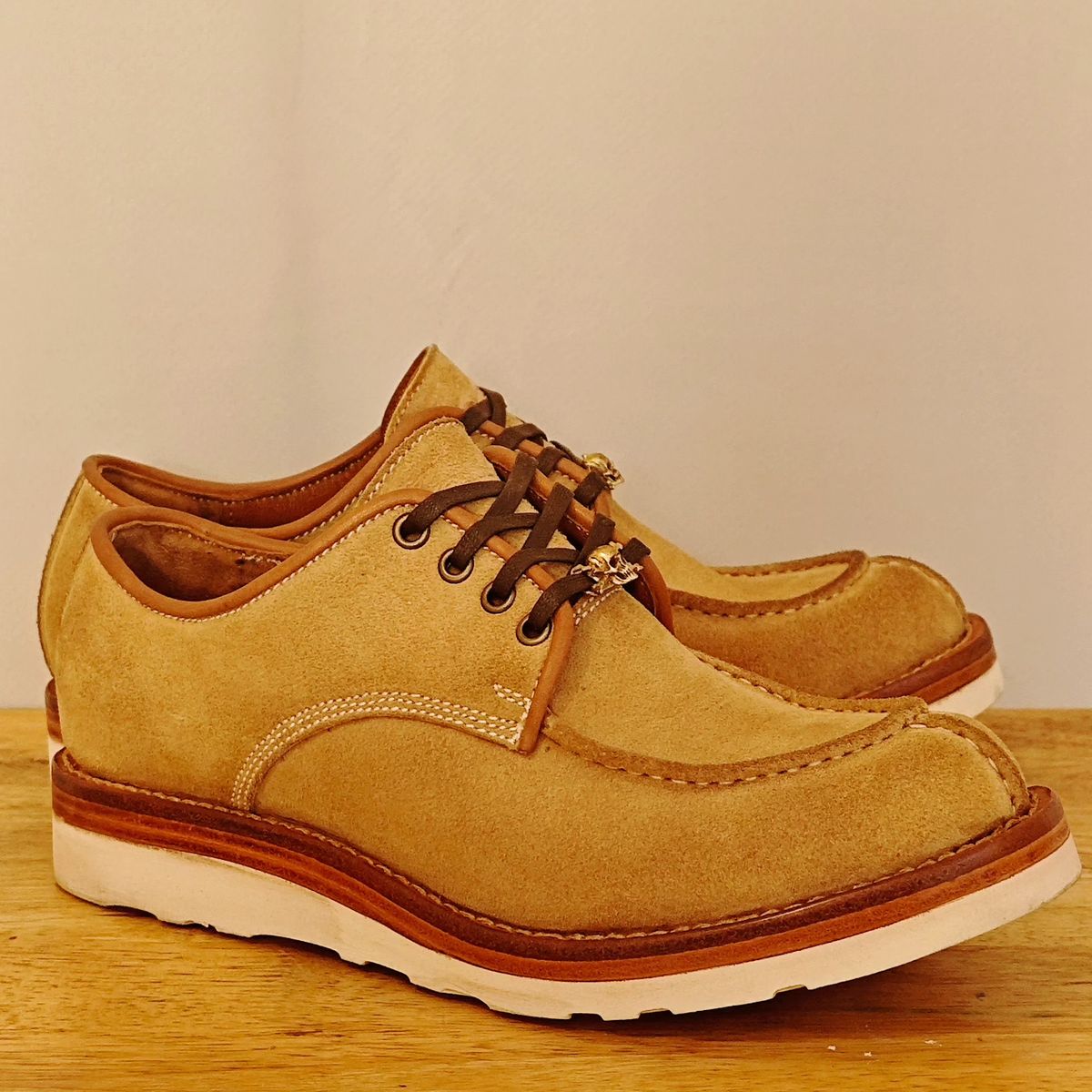 Photo by ginolo111 on October 21, 2025 of the Willie's Handmade Boots Custom Model in Horween Desert Sand.